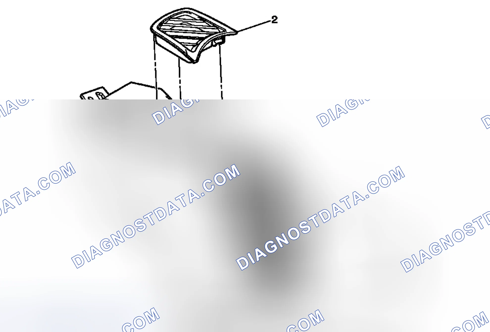 Scheme 17: Side Window Defogger Outlet Grille Replacement - Left Side (Enclave)