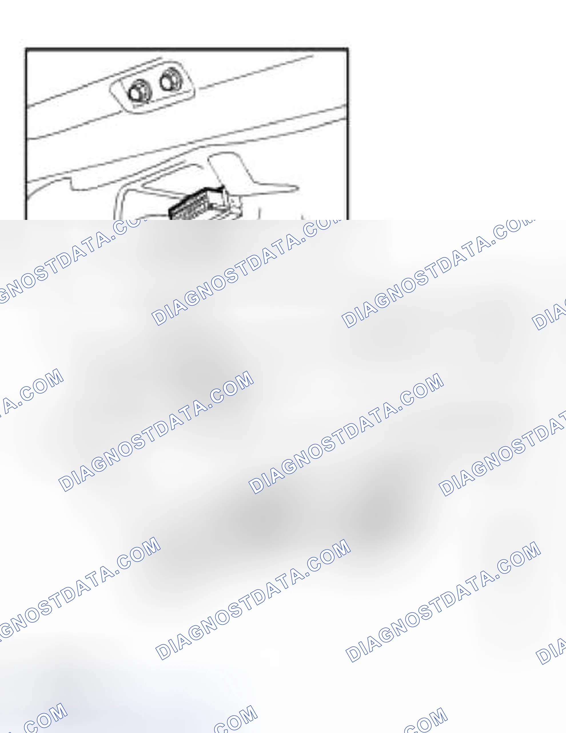 Scheme 39: Diagnostic connector