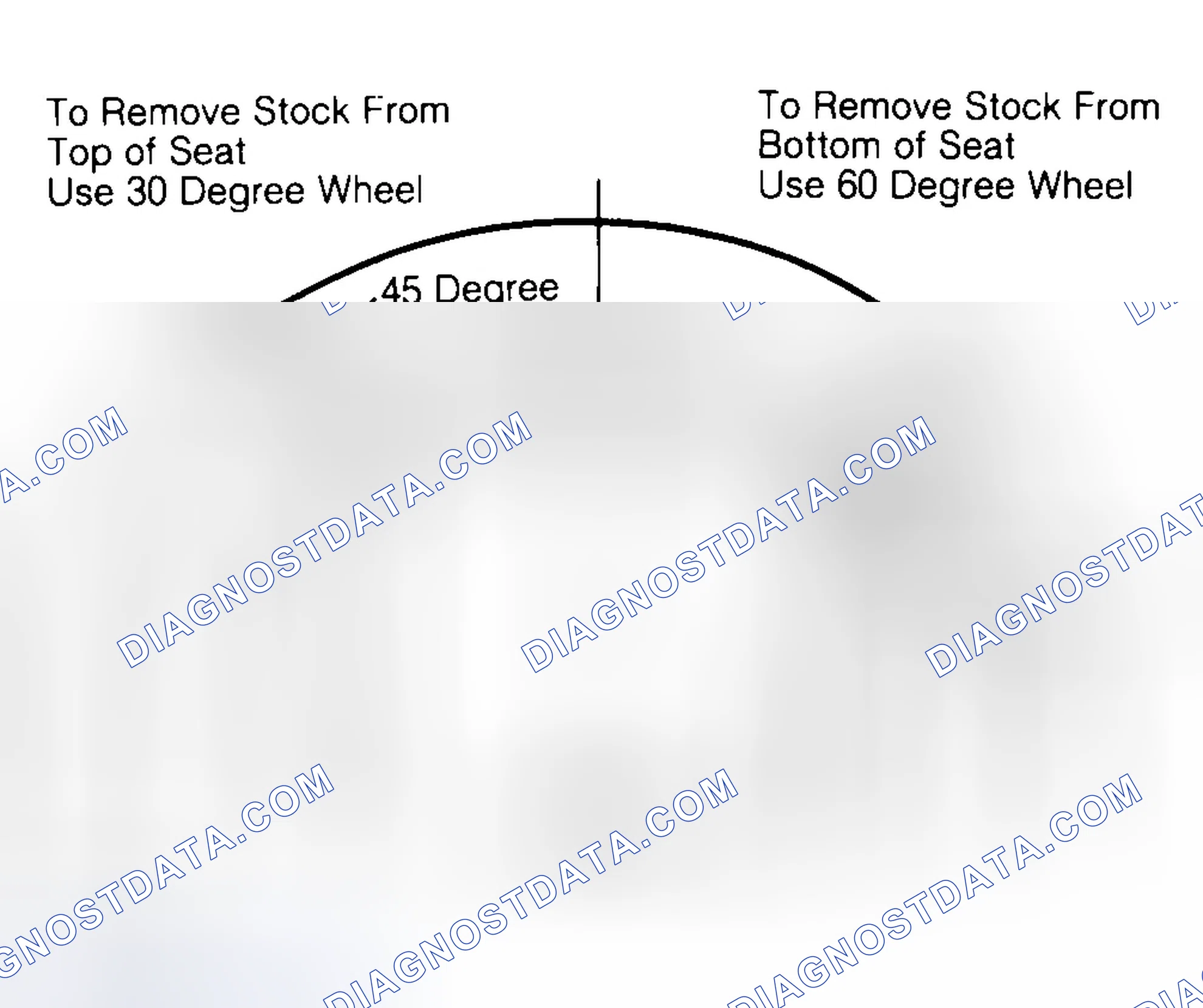 Scheme 19: Adjusting Valve Seat Width