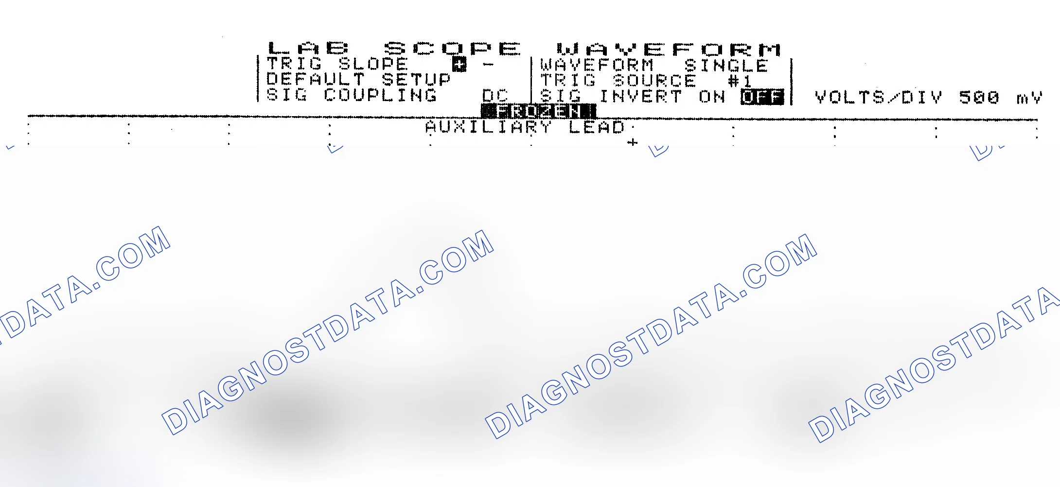 Scheme 10: Single Injector w/Excessive Current Flow - Current Pattern