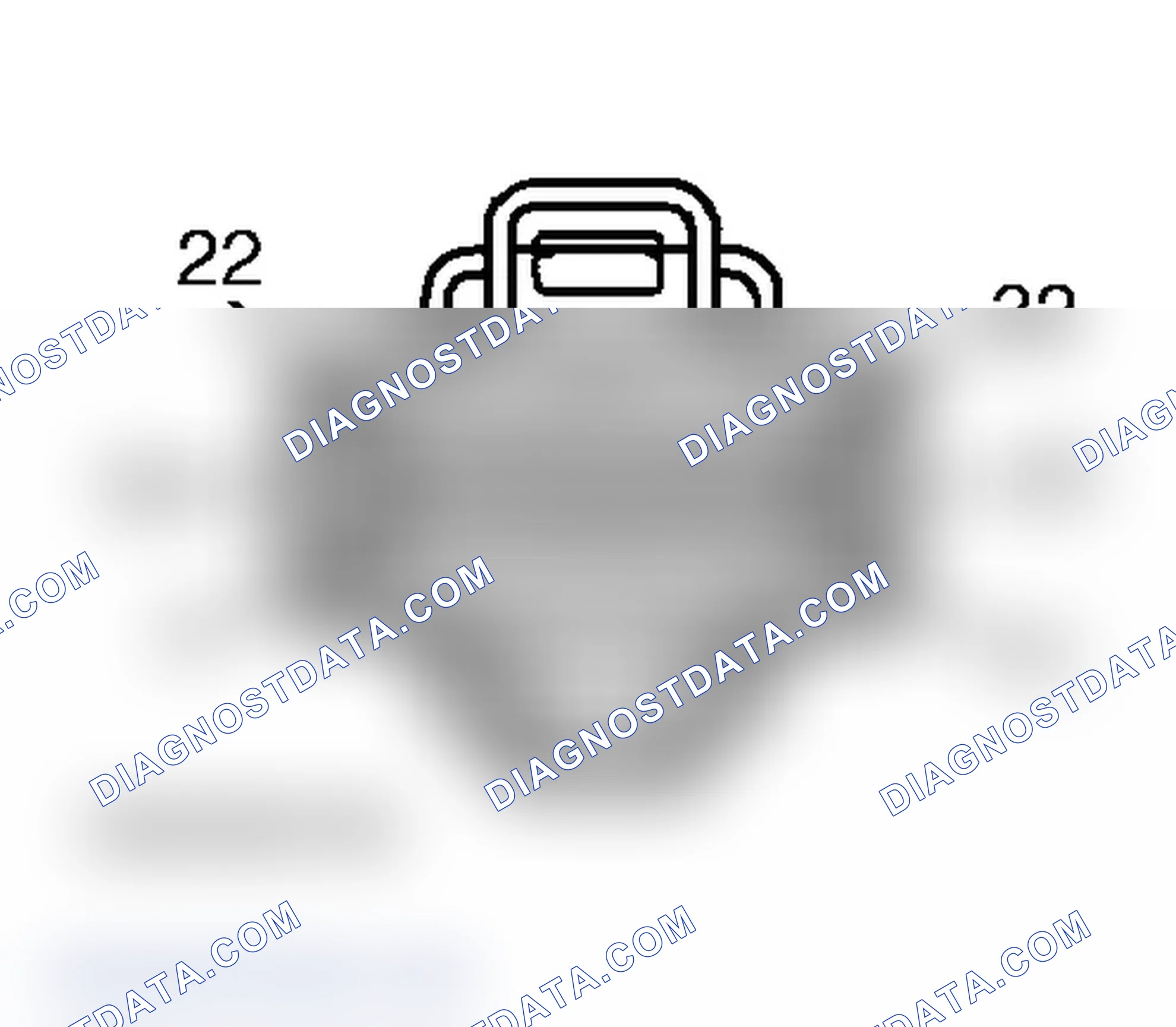 Scheme 96: POWERTRAIN CONTROL MODULE HARNESS CONNECTOR END VIEW