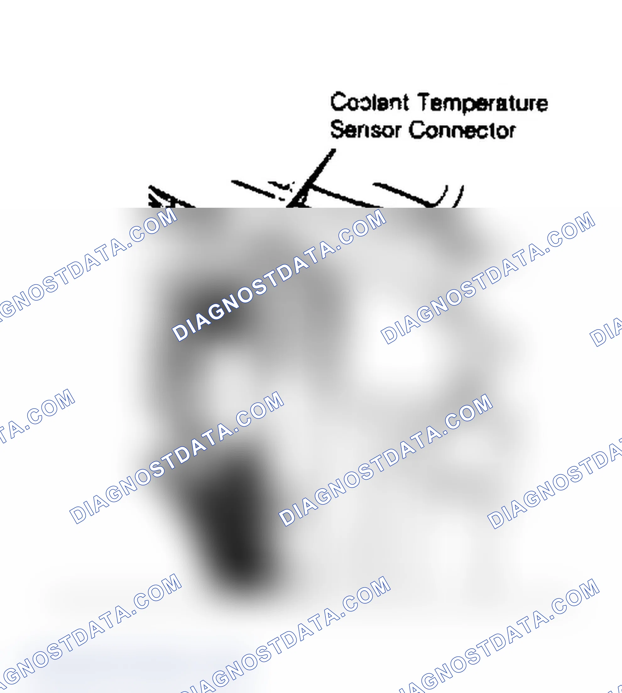 Scheme 190: DR-5 TEST - COOLANT TEMPERATURE SENSOR CIRCUIT (CODE 22)