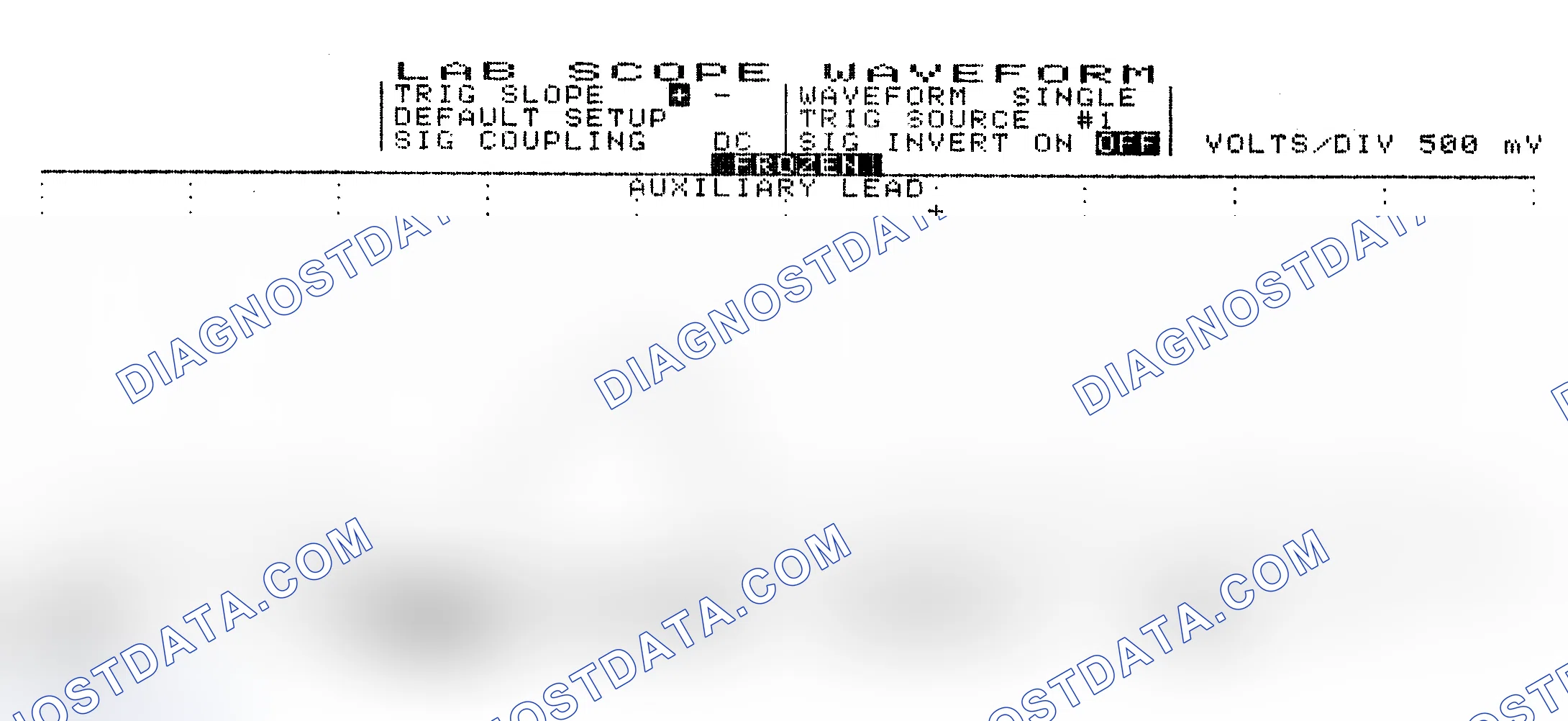 Scheme 10: Single Injector w/Excessive Current Flow - Current Pattern