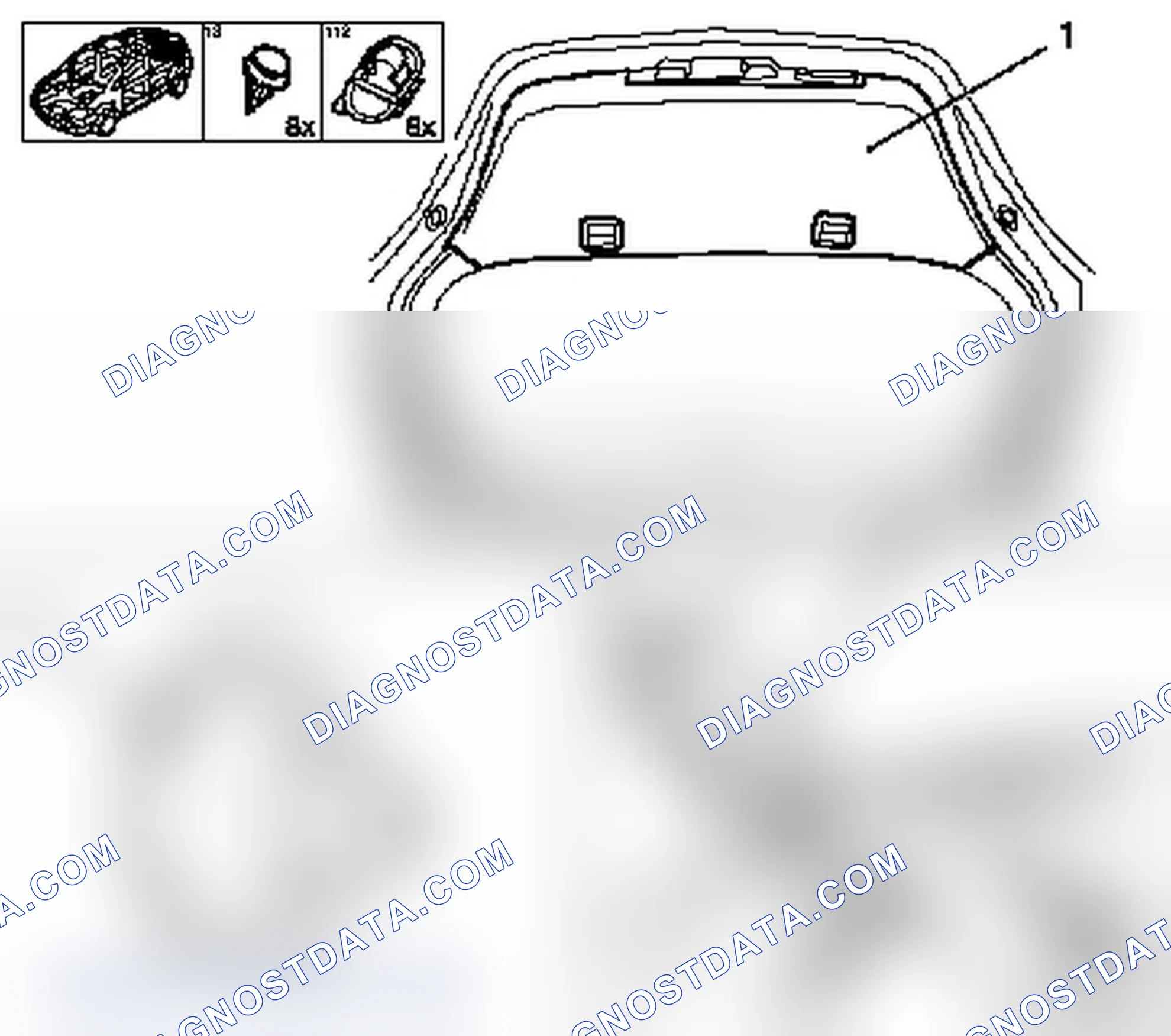 Actuation Unit - Tailgate Lock - Replace L48