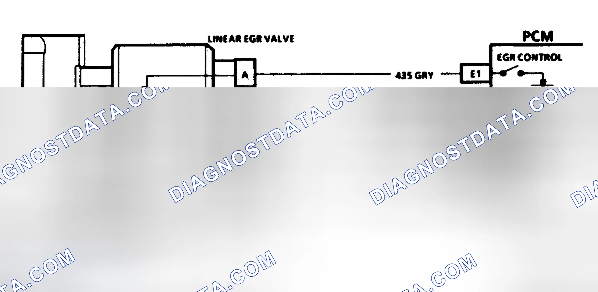 Scheme 109: Code 32 Schematic ("P" Series 7.4L) EGR Circuit Error With Linear EGR