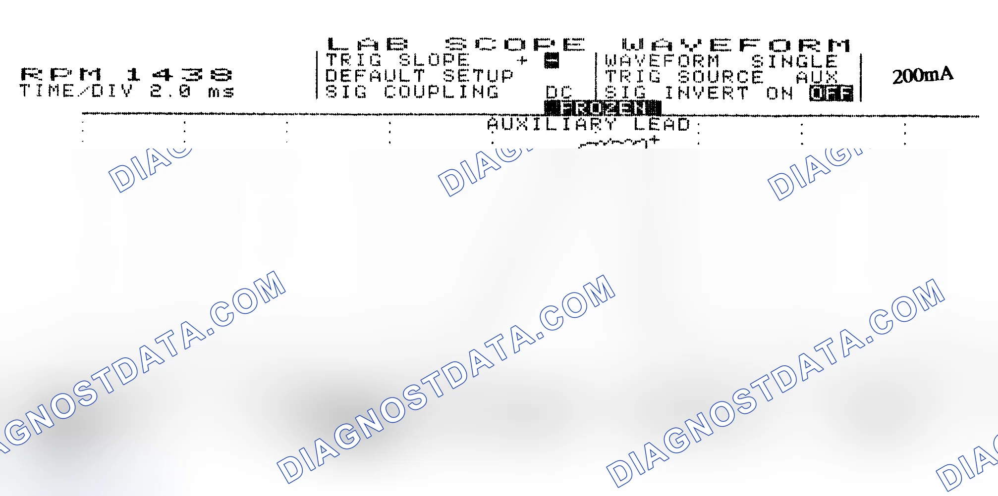 Scheme 15: Single Injector w/Normal Current Flow - Current Pattern