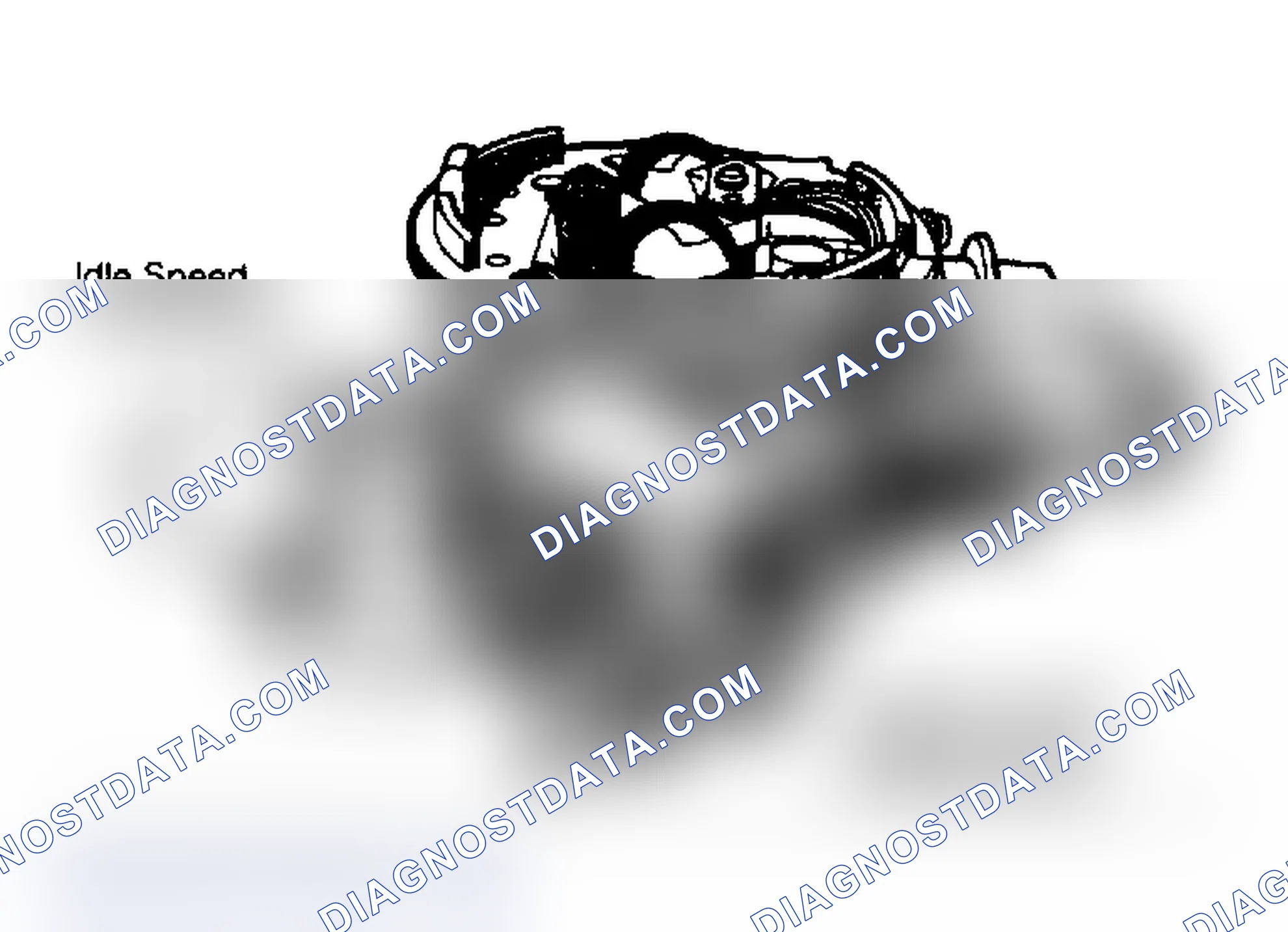 Scheme 293: DR7 - Location Of Idle Speed Control Motor