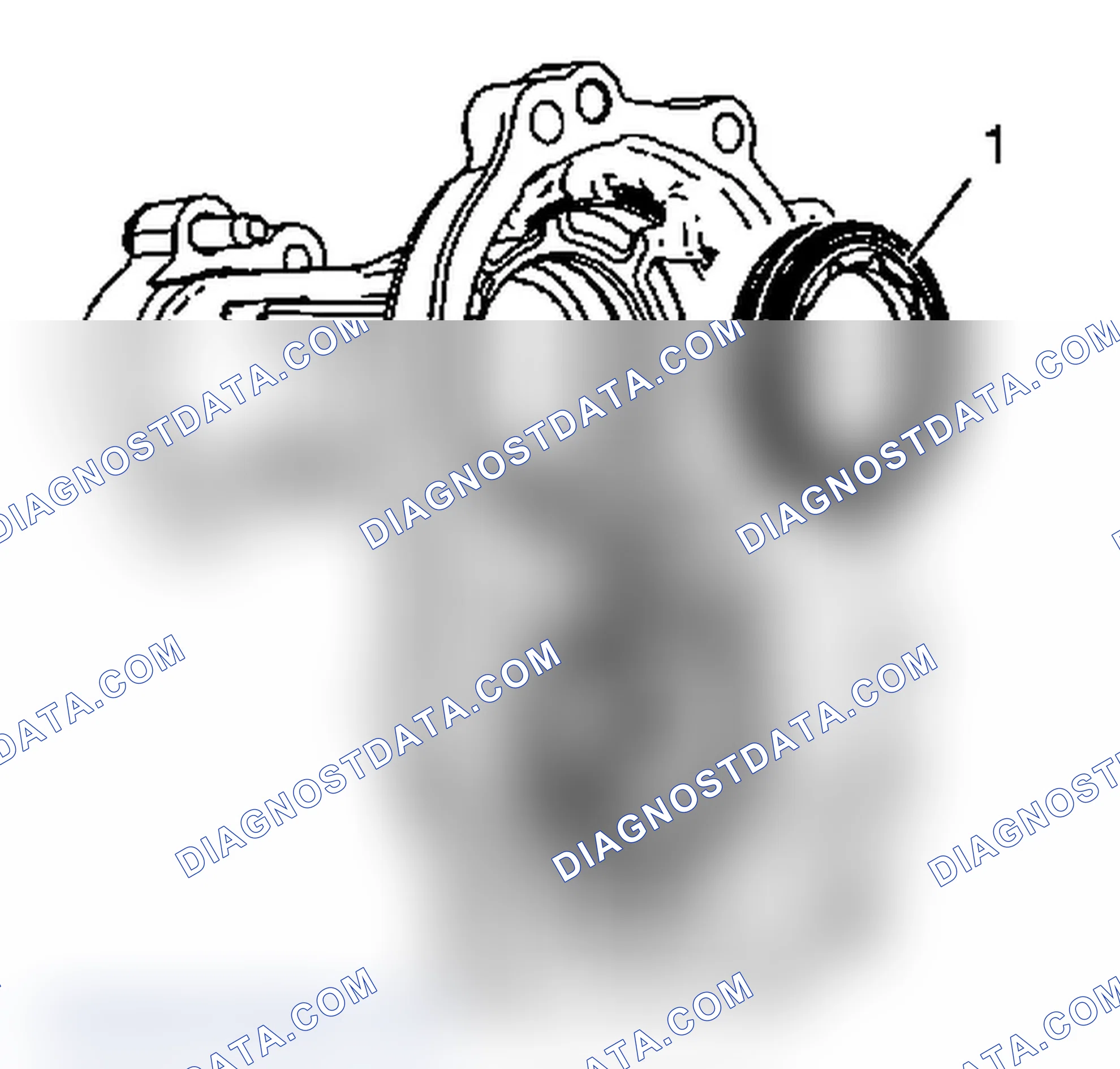 Scheme 13: Input Shaft Bearing Retainer Rear Seal Removal