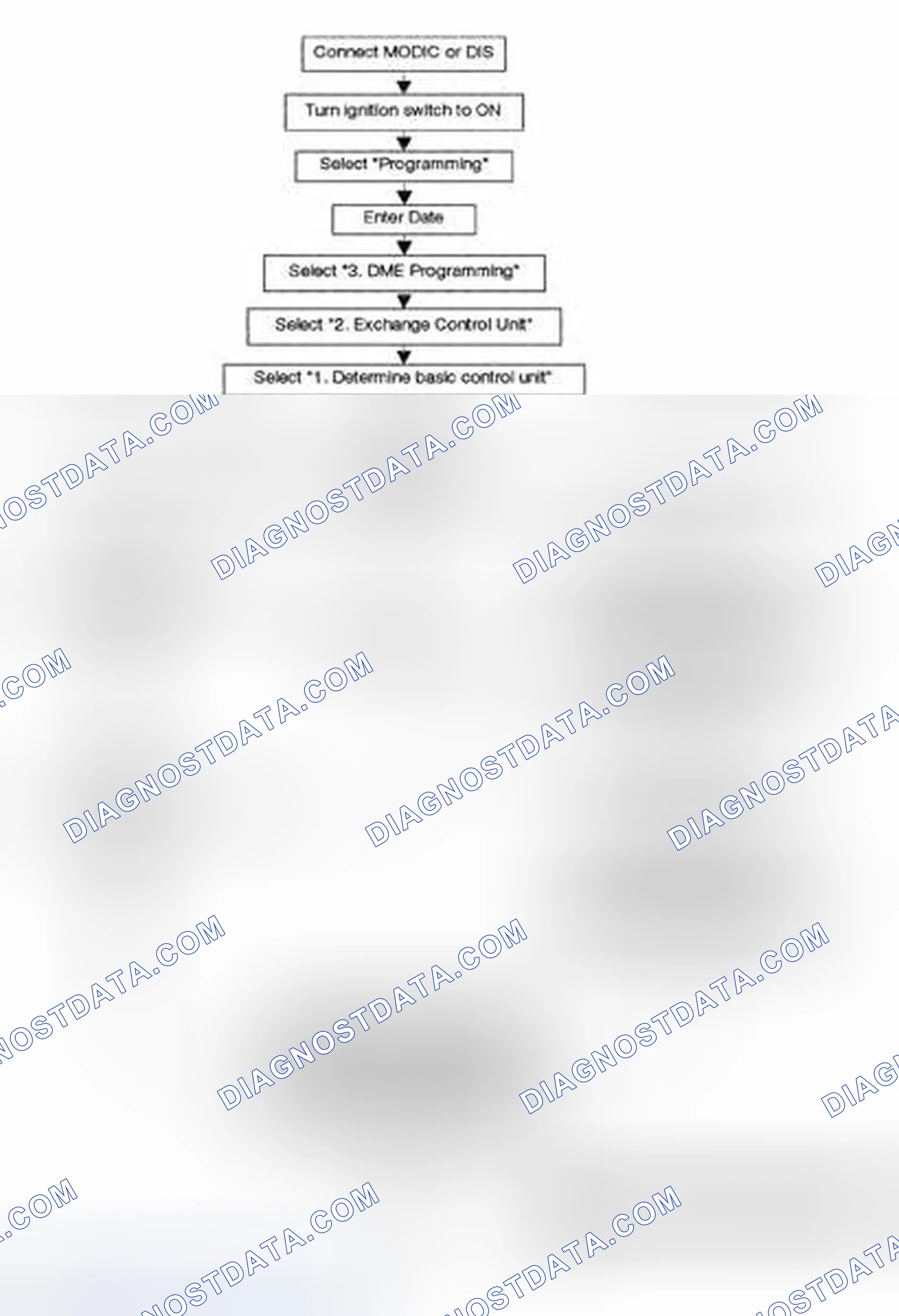 Scheme 137: Procedure for Flash Programming a Control Unit.