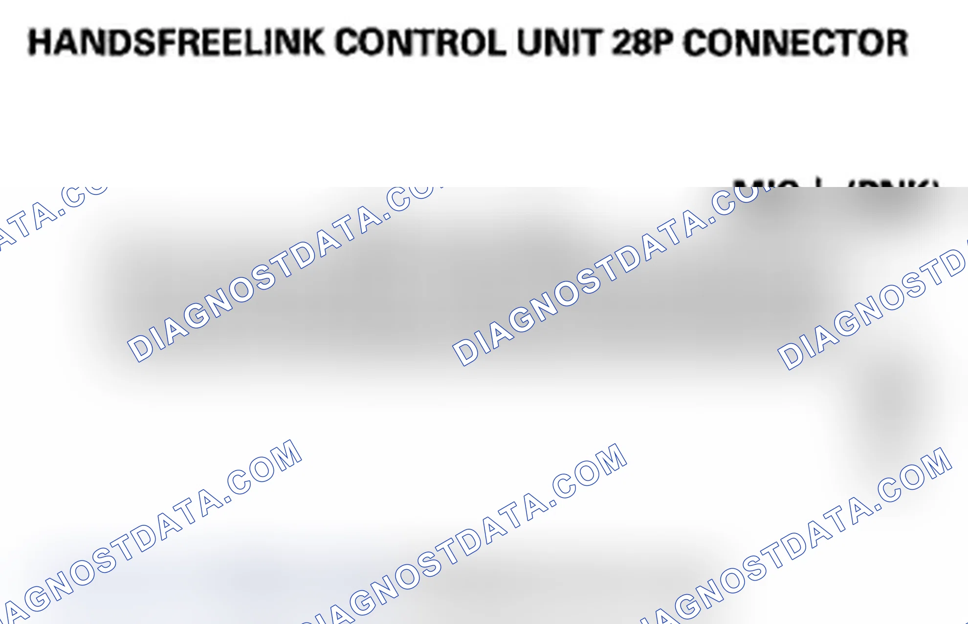 Scheme 235: DTC B1775: Microphone Input/Output Short to Power/Open (with navigation)