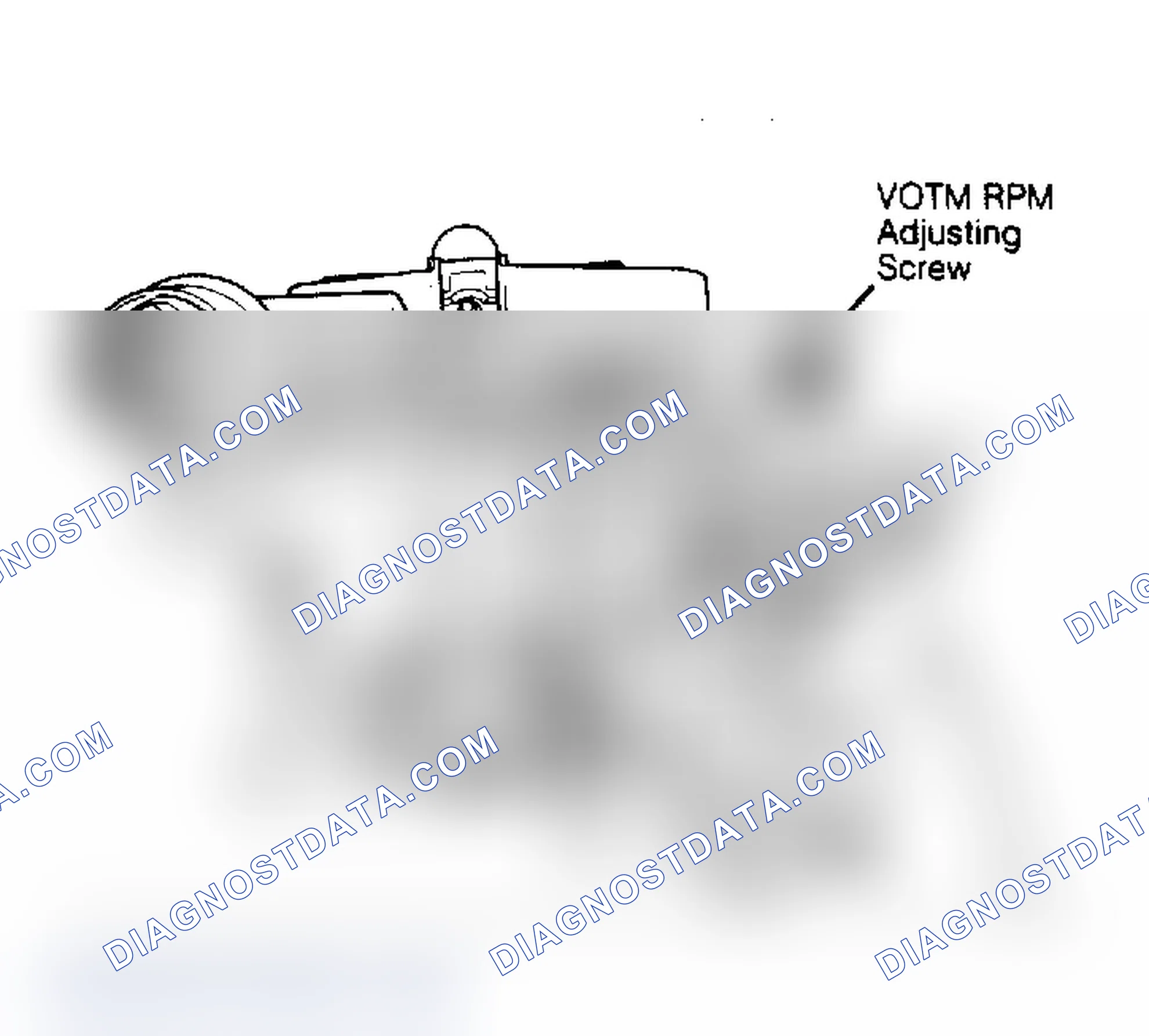 Scheme 4: 1.6L VOTM-RPM Adjusting Screw Location