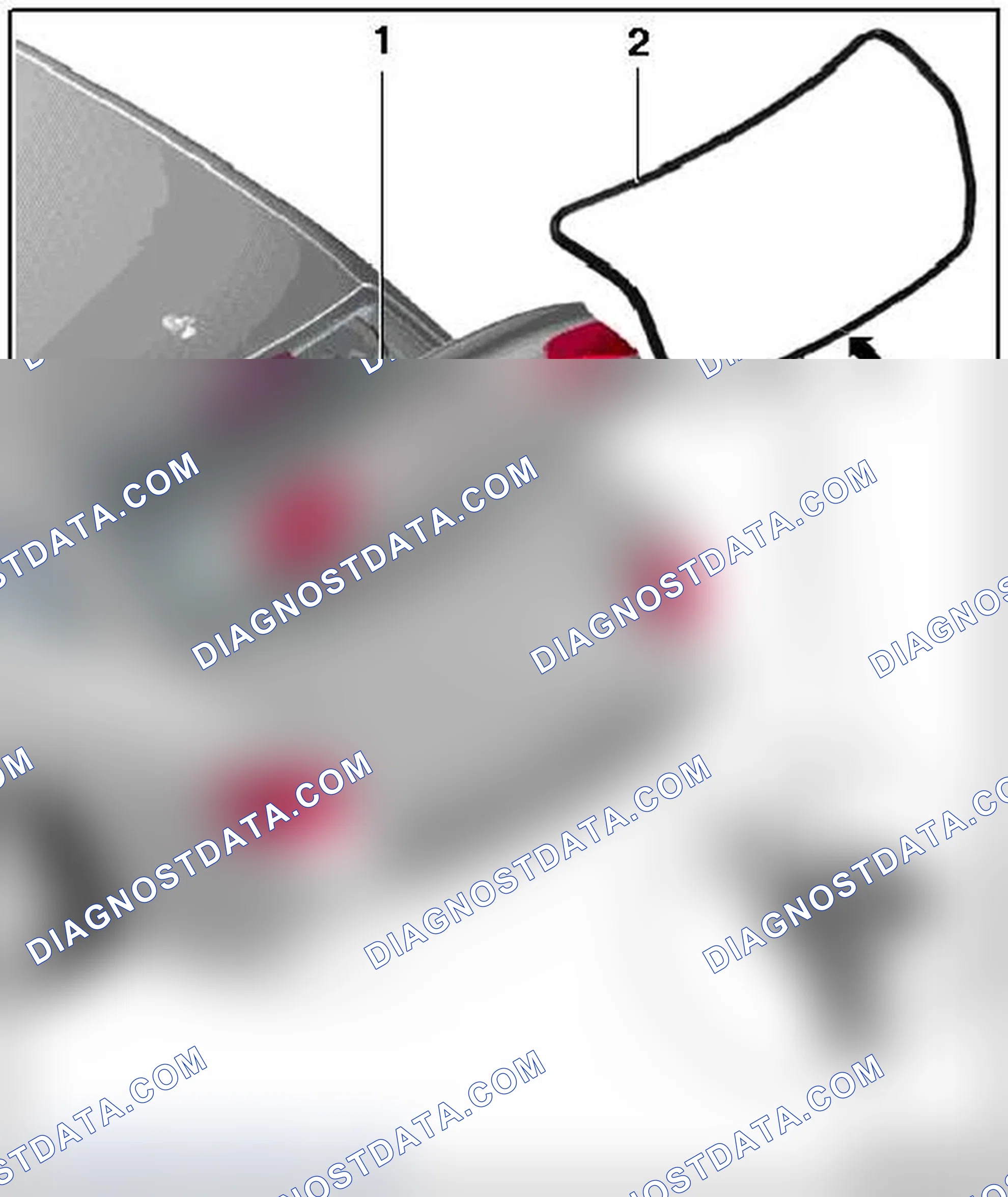 Scheme 102: REAR LID SEAL