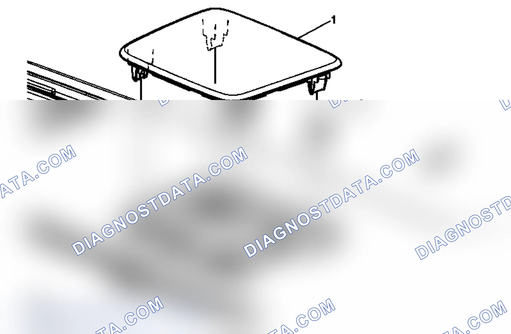 Scheme 44: Radio Front Speaker Grille Replacement