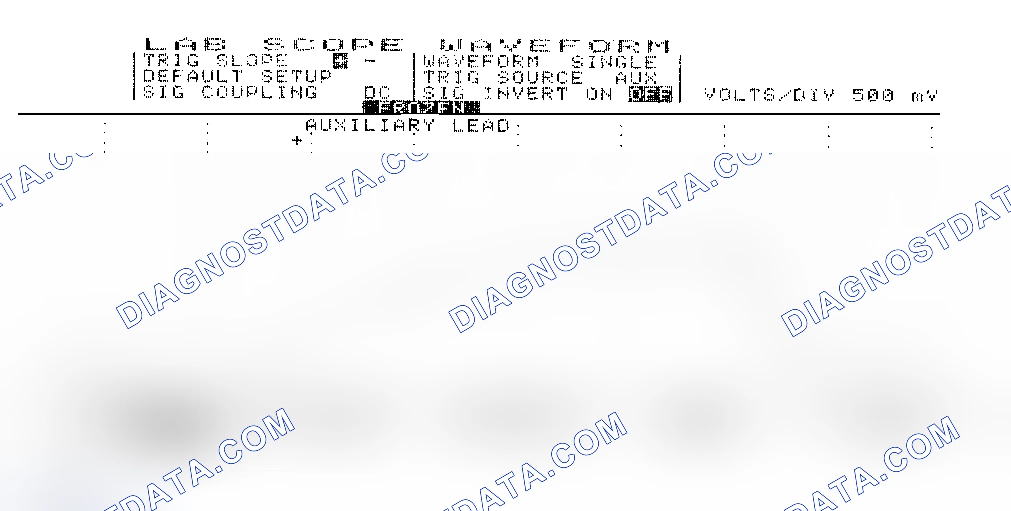 Scheme 14: Single Injector w/Excessive Current Flow - Current Pattern