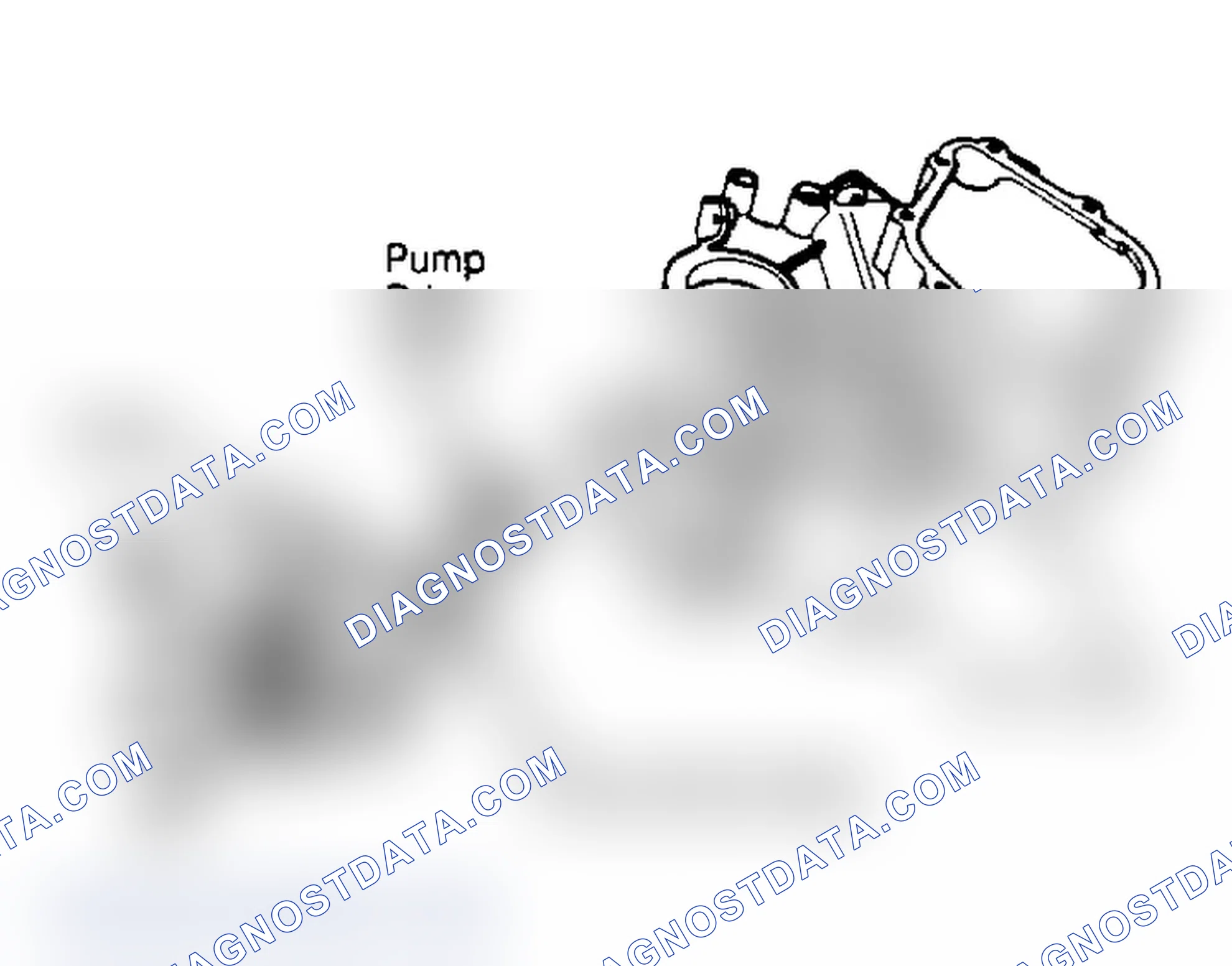 Scheme 19: Exploded View of Oil Pump