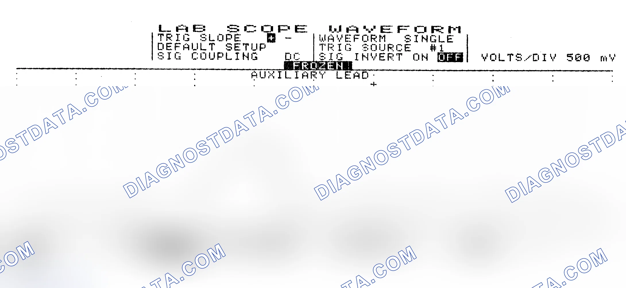Scheme 10: Single Injector w/Excessive Current Flow - Current Pattern