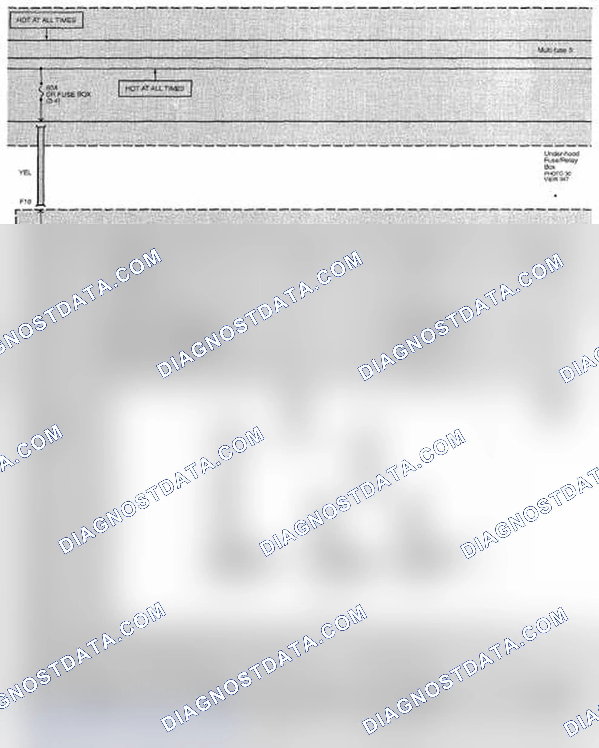 Scheme 89: Power Distribution Circuit Diagram - All Models (Page 10-6)