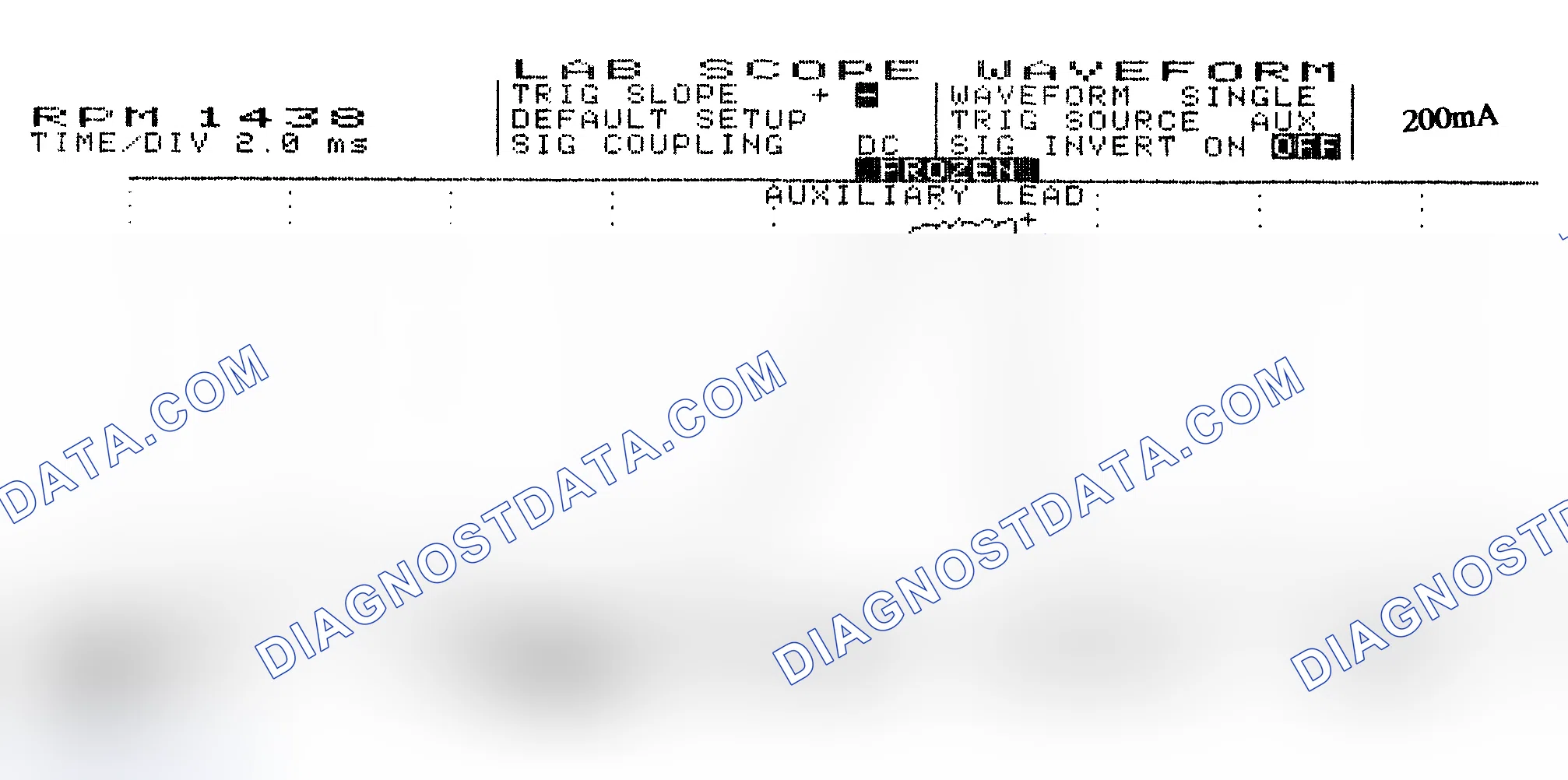 Scheme 15: Single Injector w/Normal Current Flow - Current Pattern