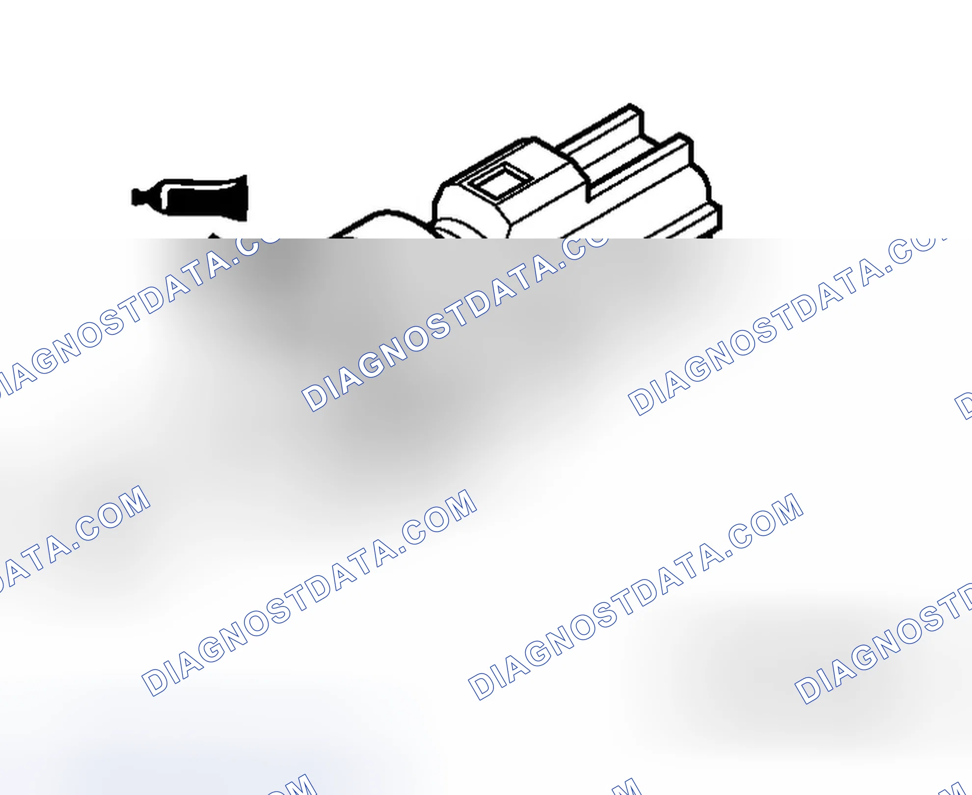 Scheme 54: >> B << ENGINE COOLANT TEMPERATURE SENSOR INSTALLATION