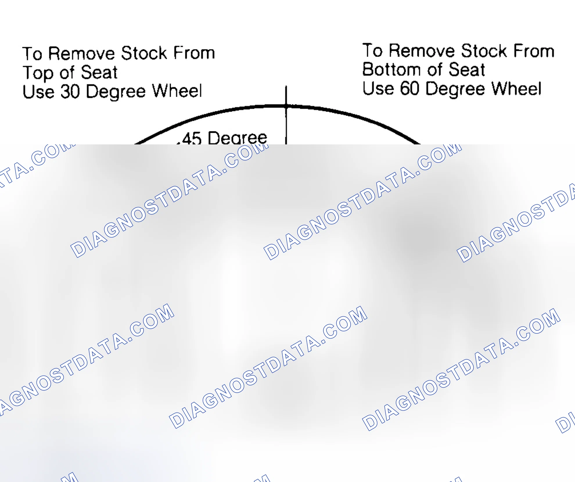 Scheme 19: Adjusting Valve Seat Width