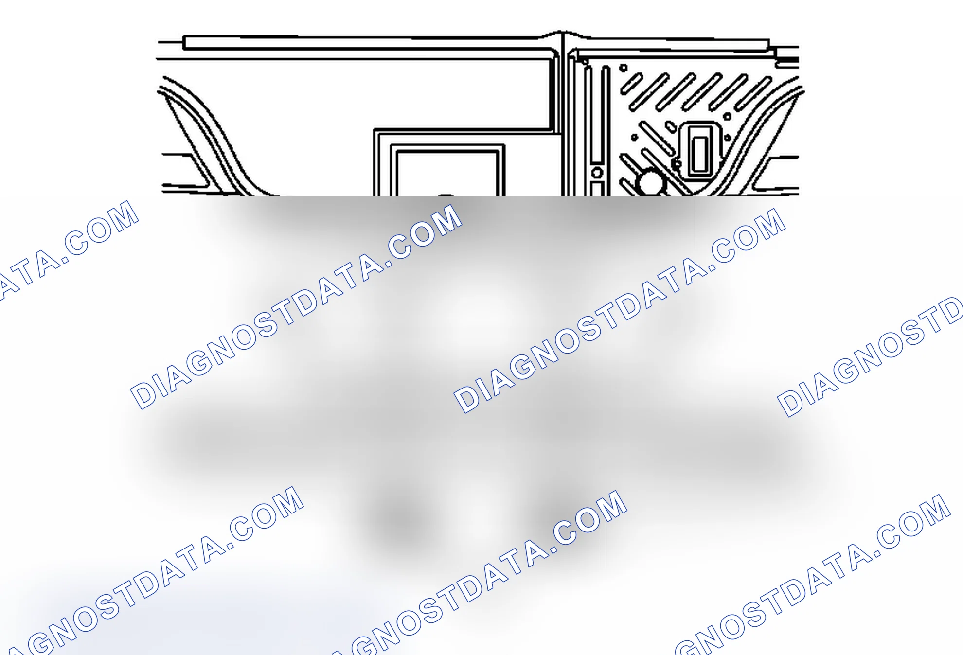 Scheme 43: Rear License Plate Lamp Replacement
