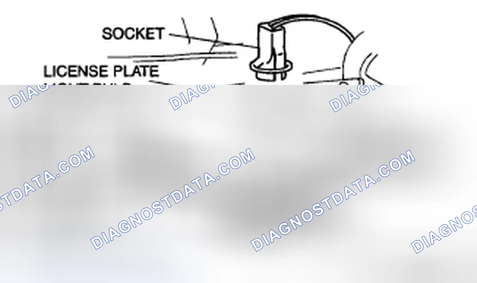 Scheme 15: LICENSE PLATE LIGHT REMOVAL/INSTALLATION