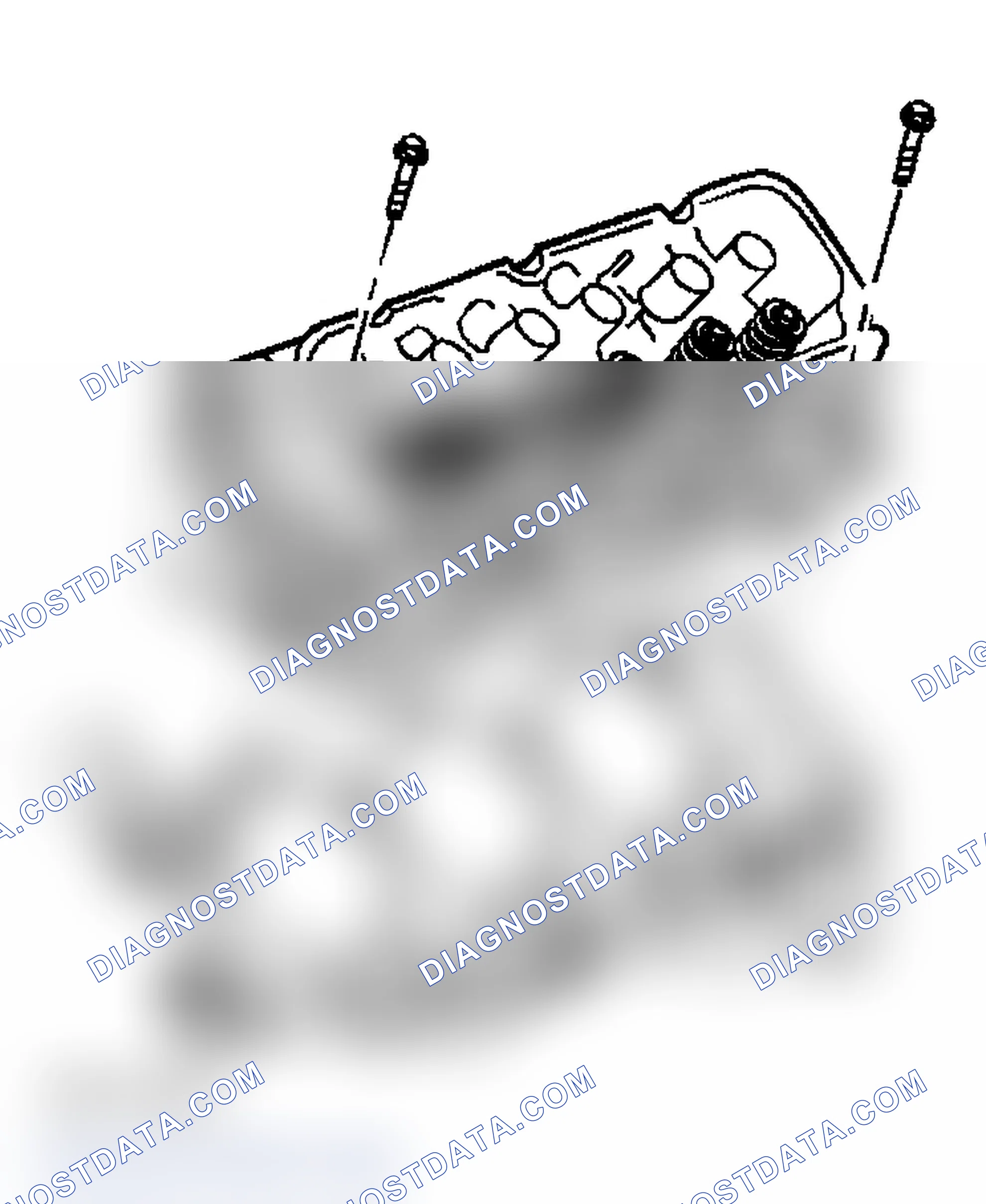 Scheme 327: Cylinder Head Installation - Left