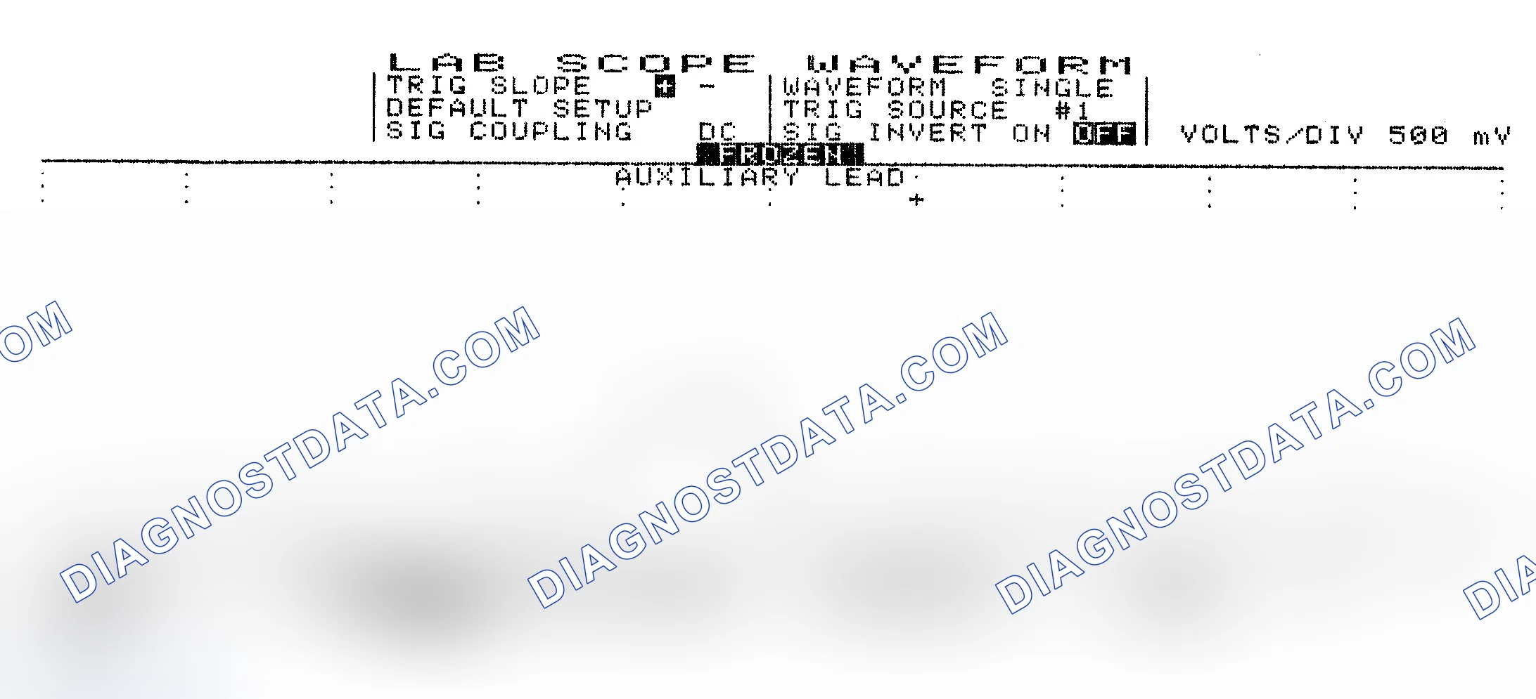 Scheme 9: Single Injector w/Normal Current Flow - Current Pattern