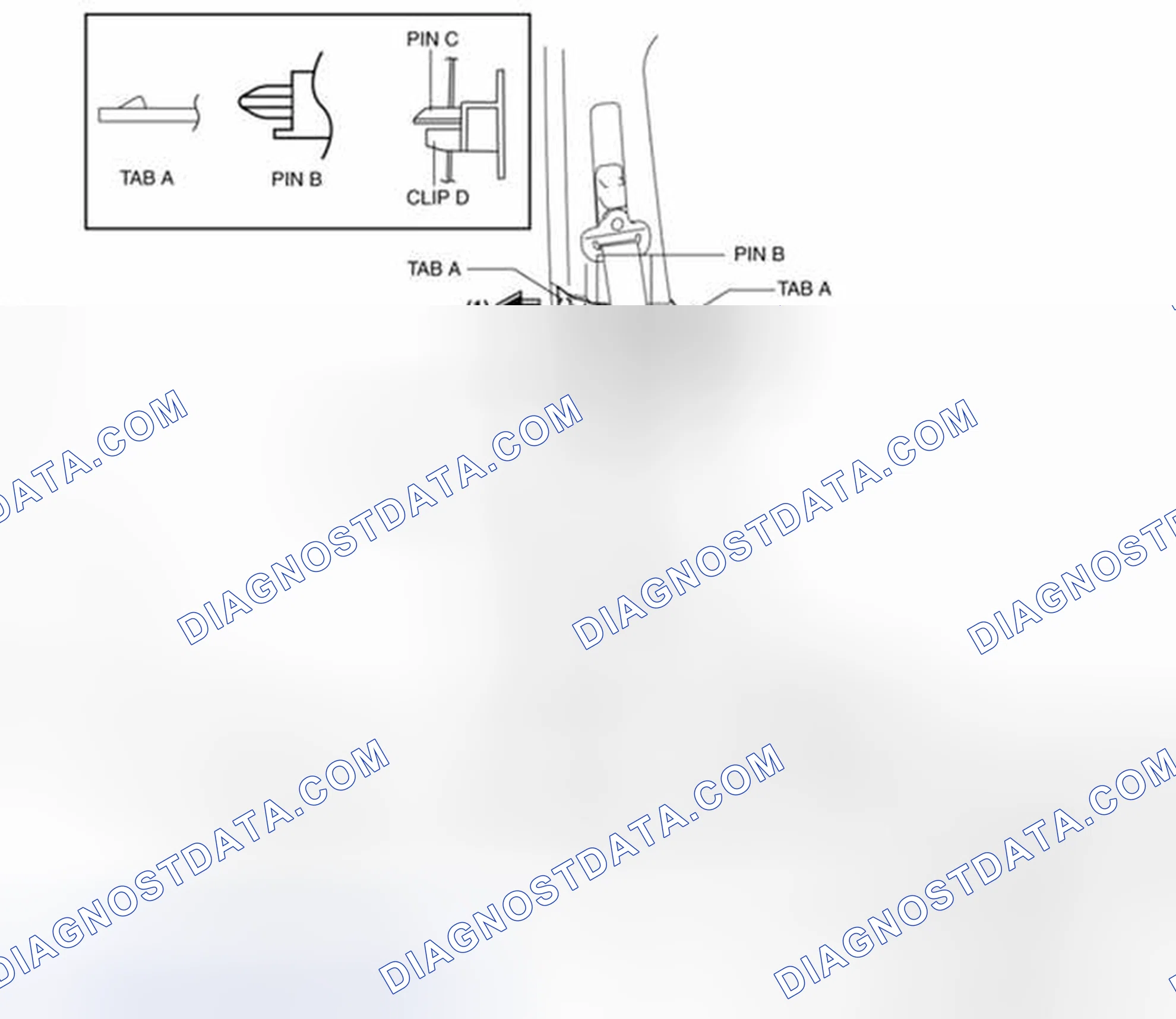 Scheme 62: B-PILLAR LOWER TRIM REMOVAL/INSTALLATION