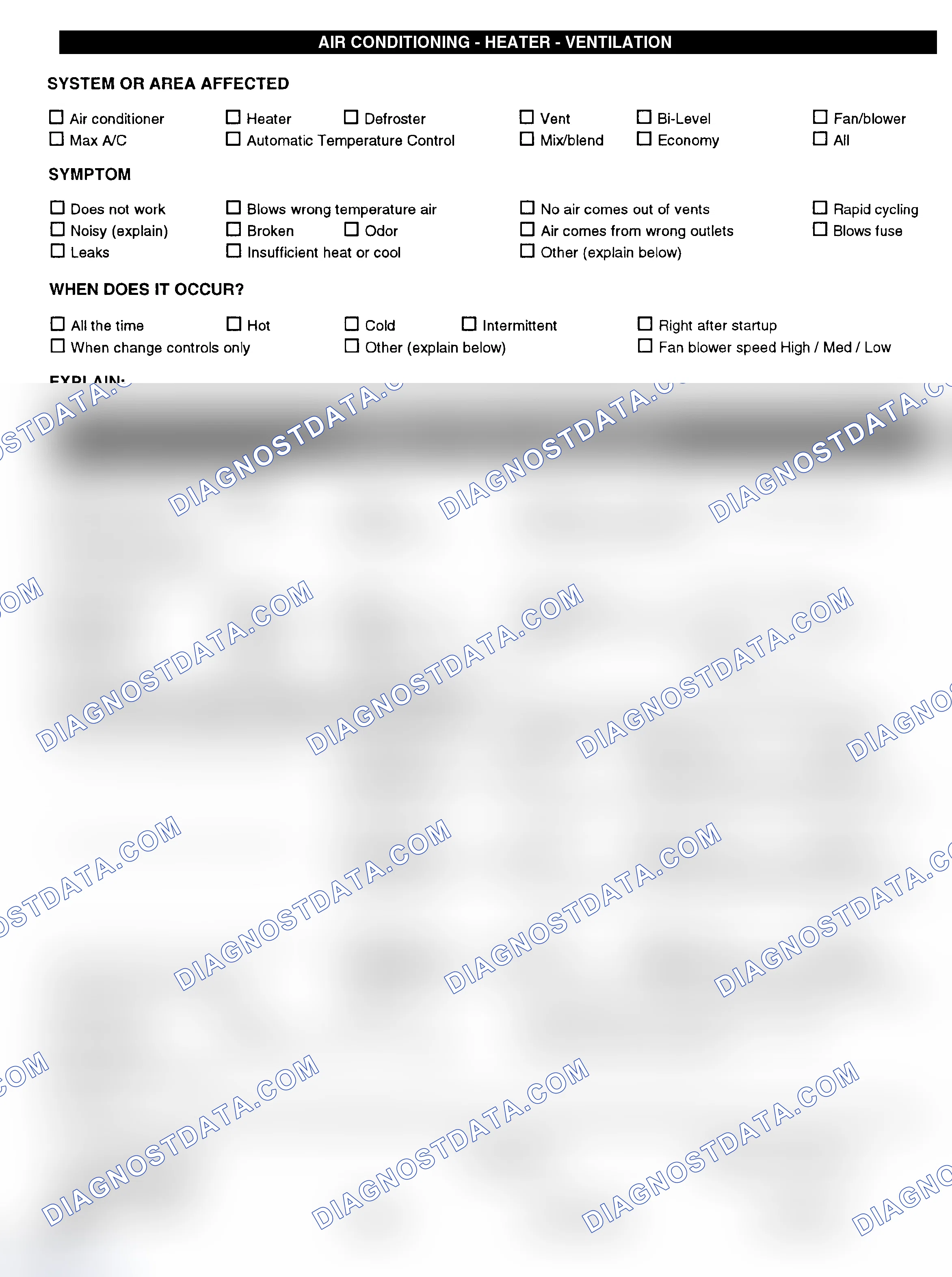 Scheme 4: Symptom Check List - Page 3