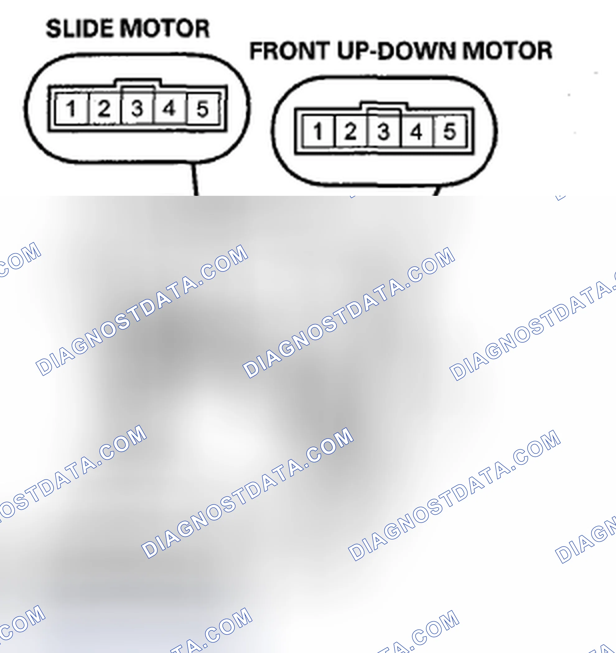 Scheme 111: Driver's Power Seat Motor Test