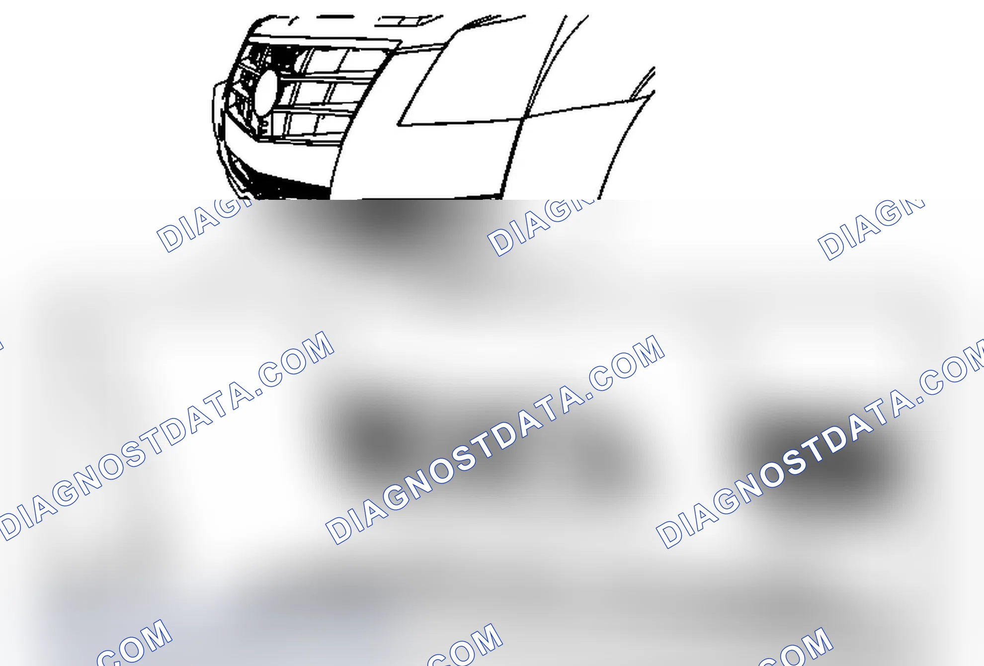 Scheme 9: Front Fog Lamp Bezel Replacement (w/o T96)