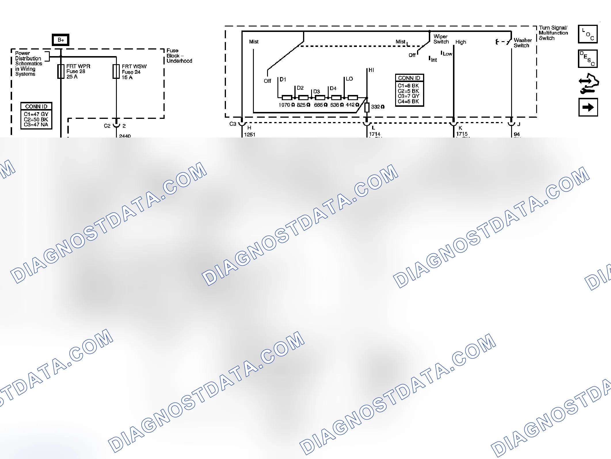 Scheme 1: Wiper/Washer System Schematics