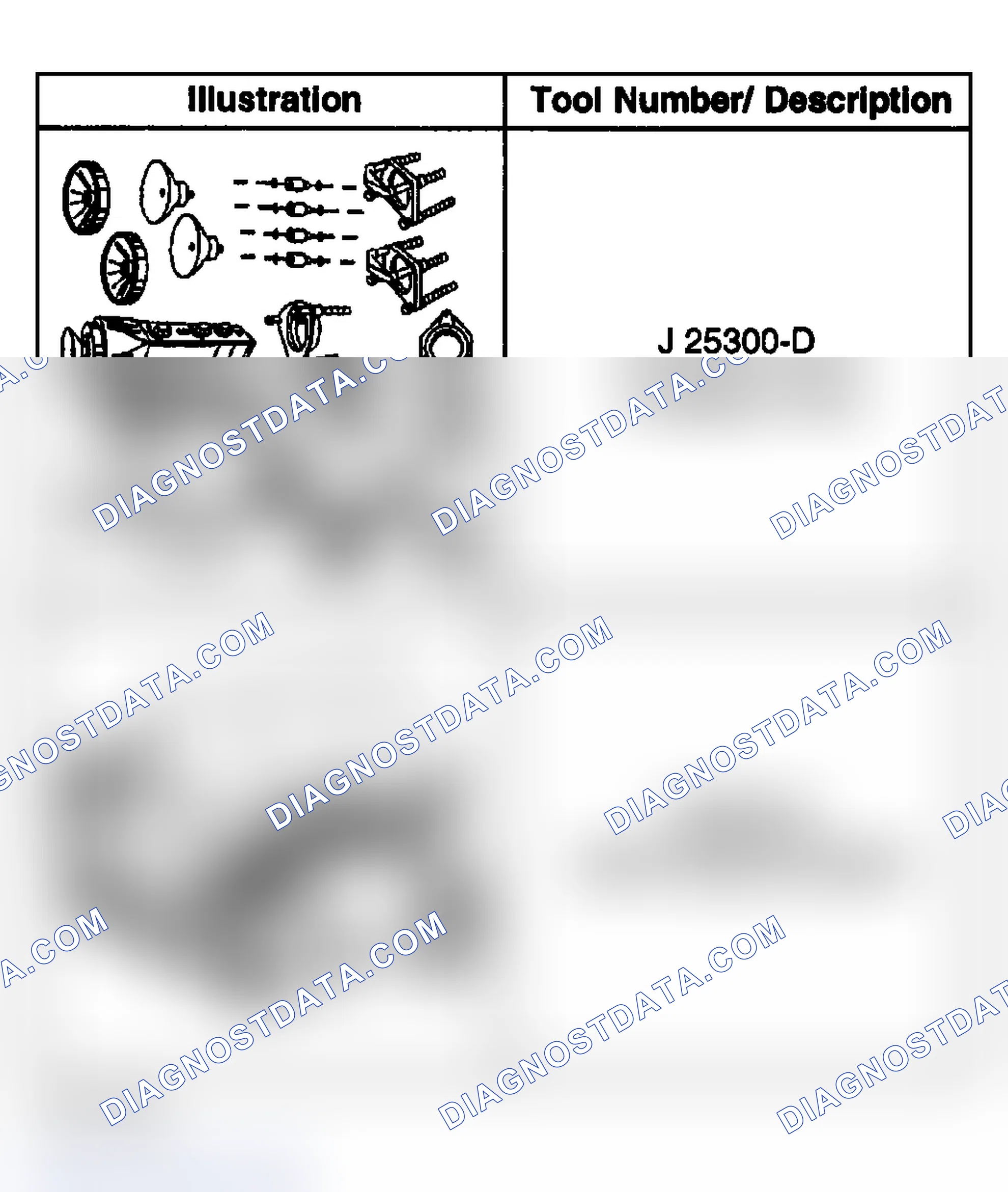 Scheme 185: SPECIAL TOOLS & EQUIPMENT