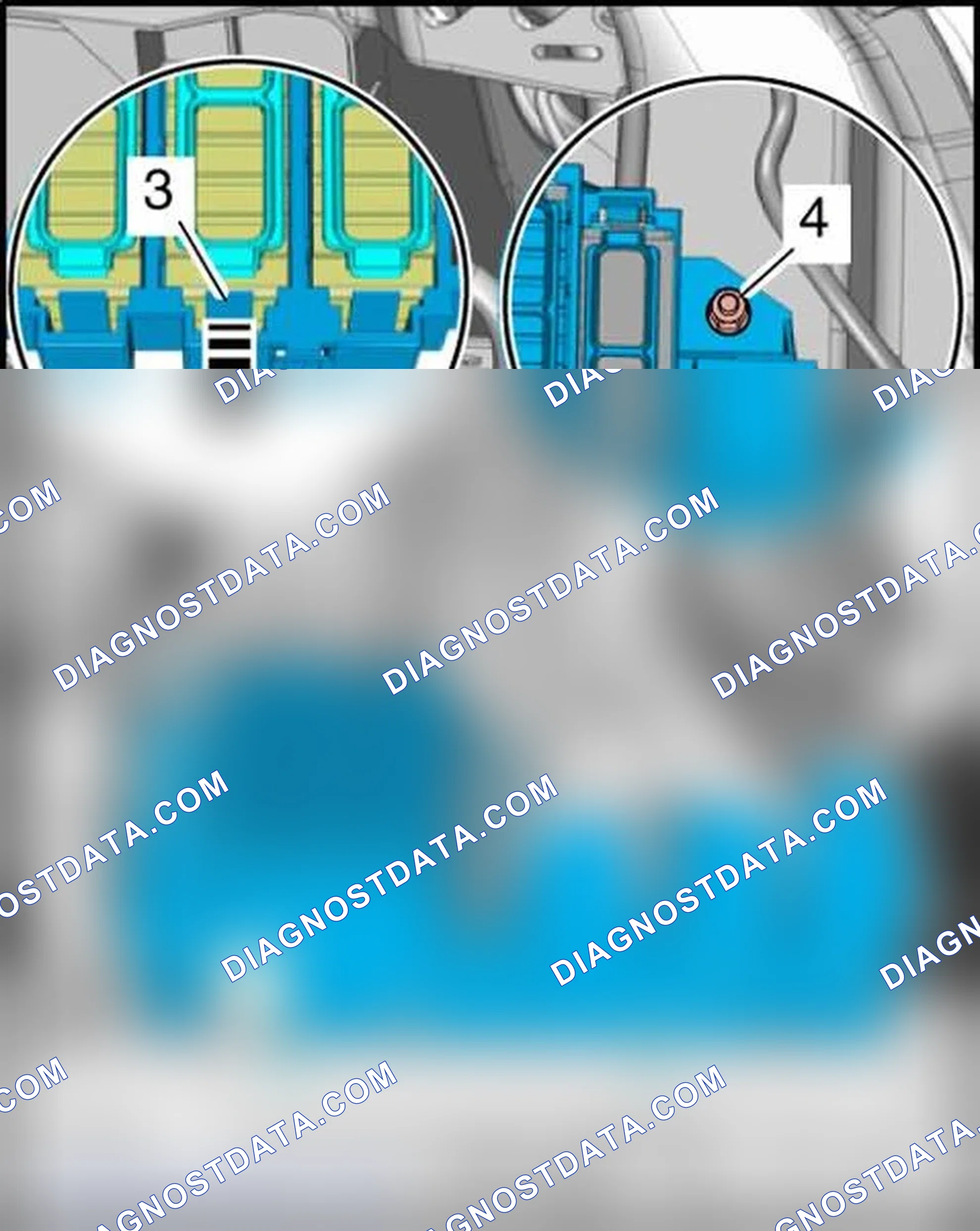 Scheme 130: FUSE PANEL F NUT TIGHTENING SPECIFICATIONS