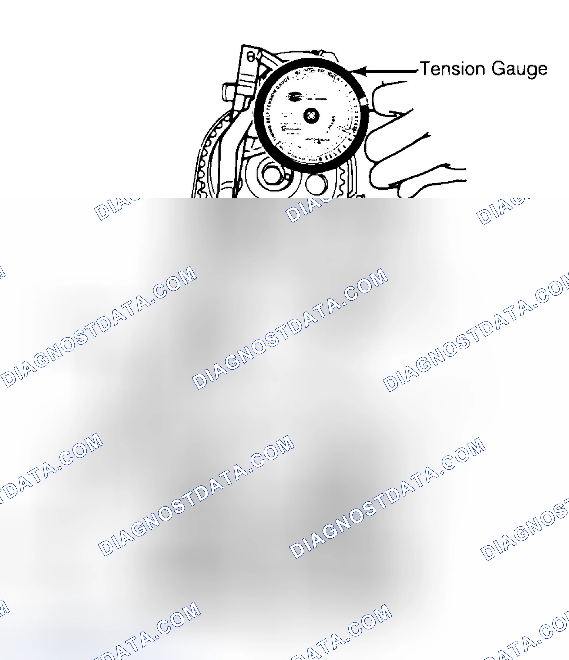 Scheme 3: Adjusting Typical Timing Belt Tension