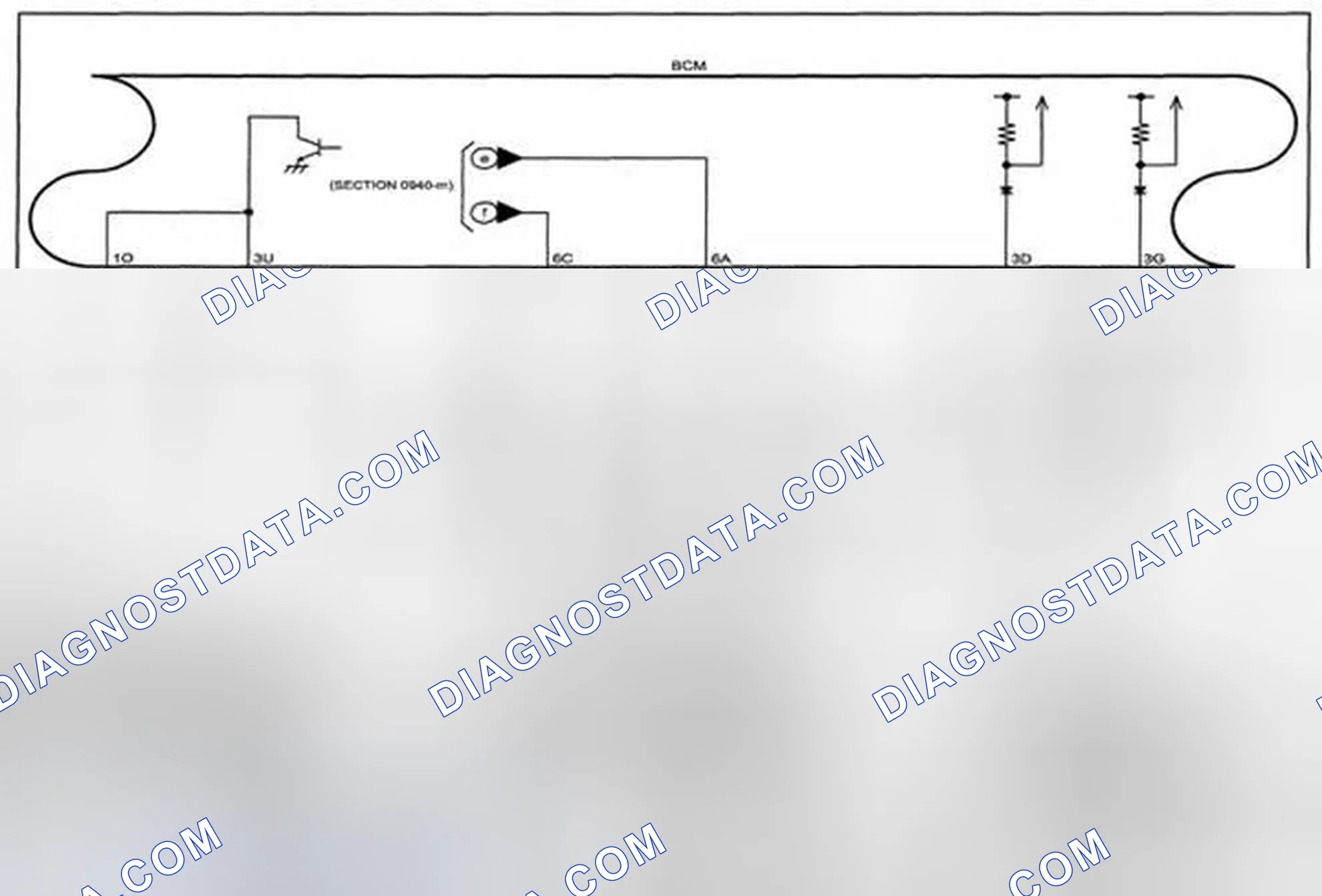 Scheme 392: BCM (Body Control Module) System Wiring Diagram - 0940-n (1 Of 2)
