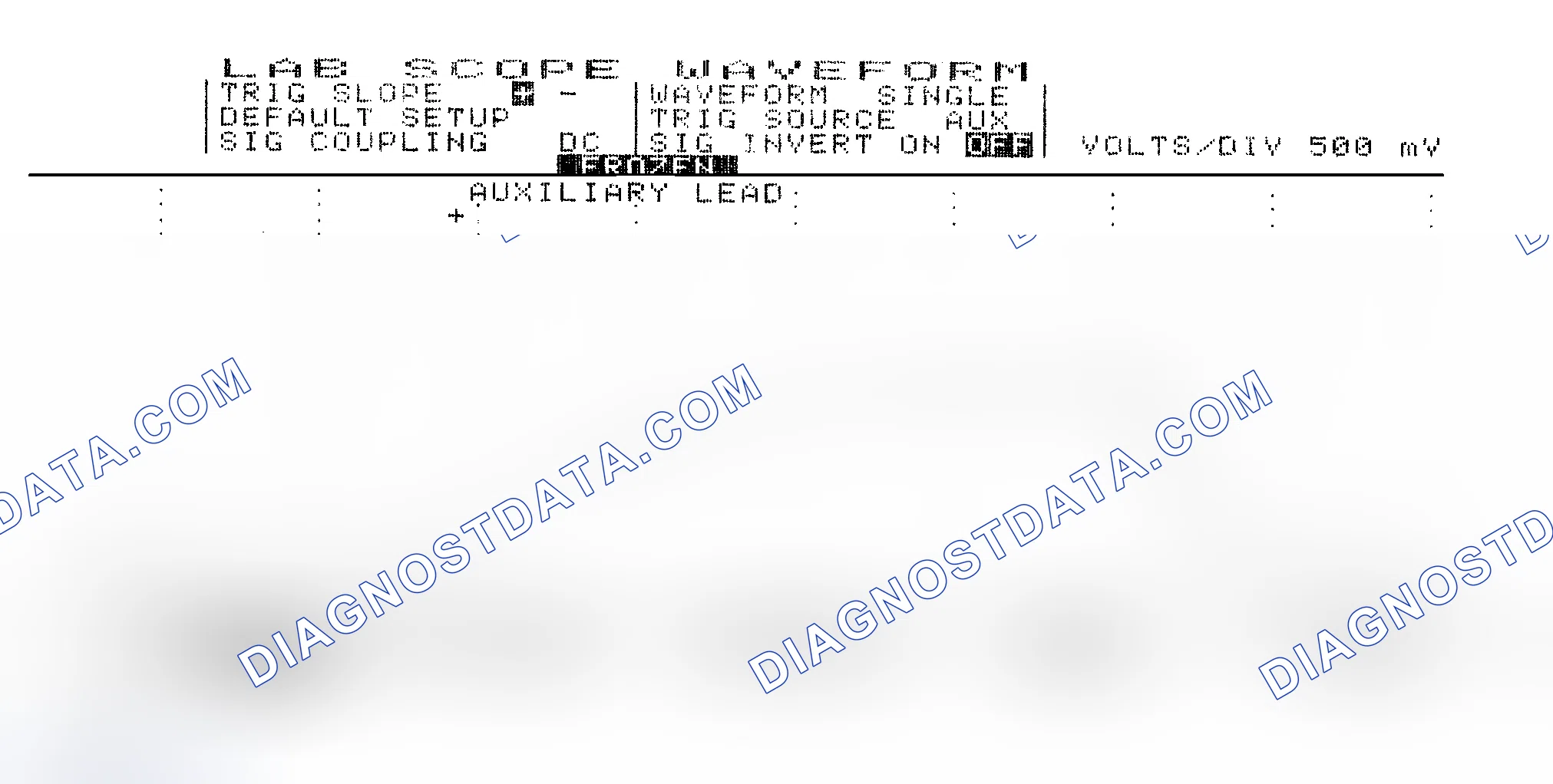 Scheme 14: Single Injector w/Excessive Current Flow - Current Pattern