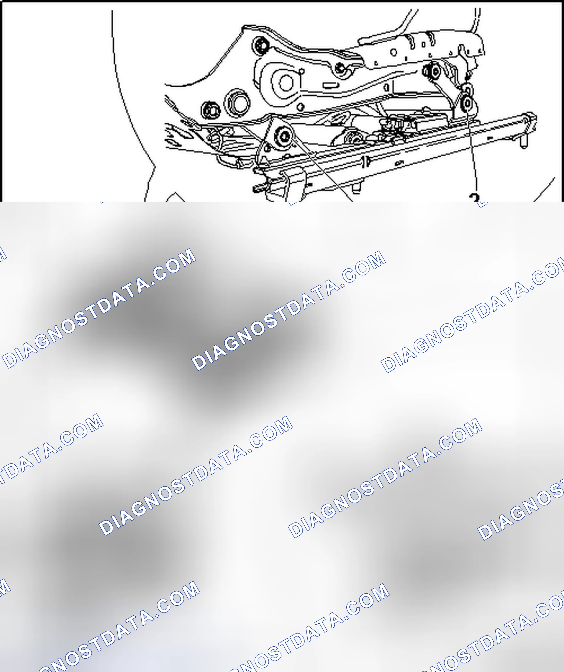Scheme 46: POWER FORWARD/BACK ADJUSTMENT UNIT