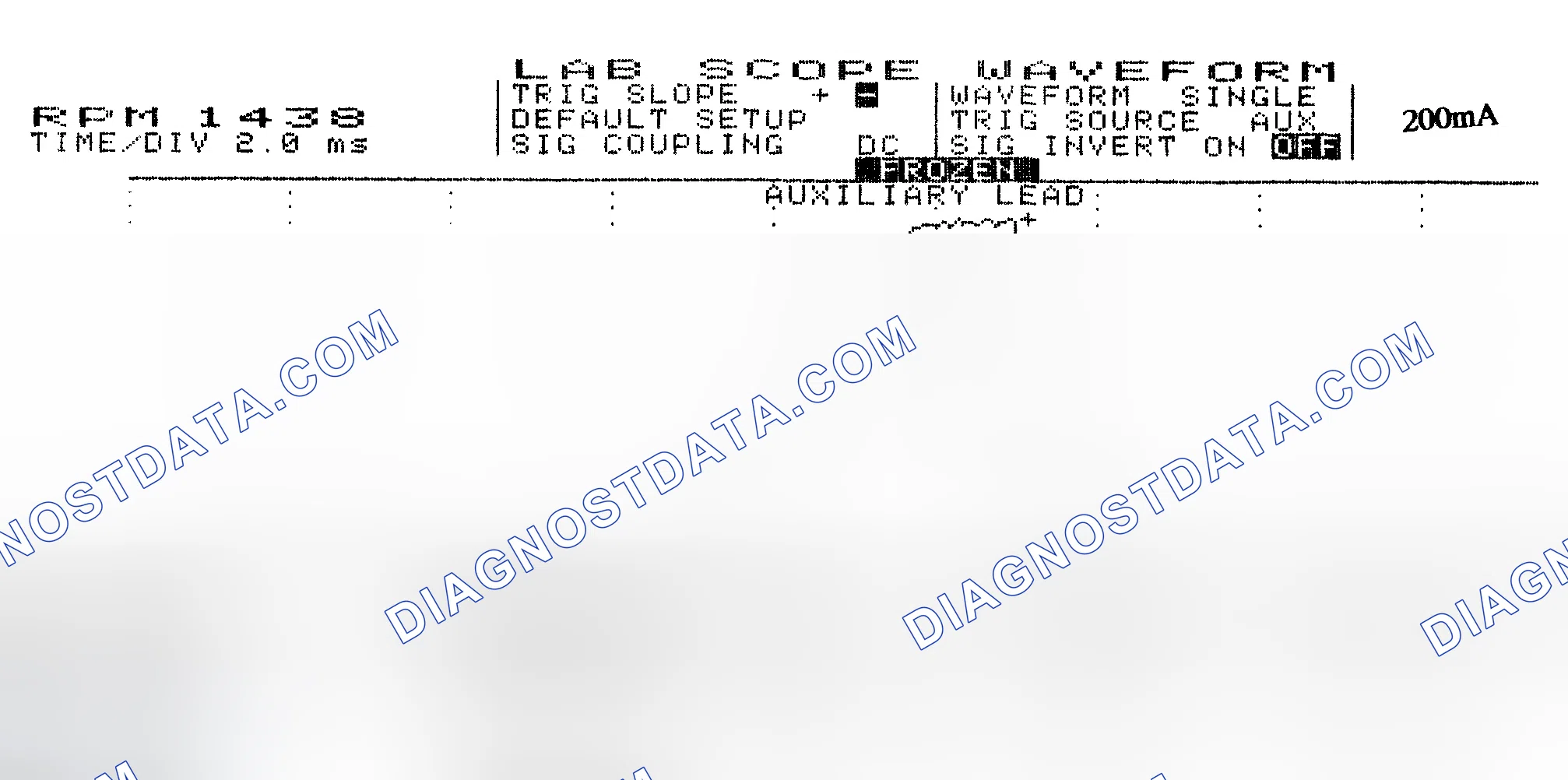 Scheme 15: Single Injector w/Normal Current Flow - Current Pattern