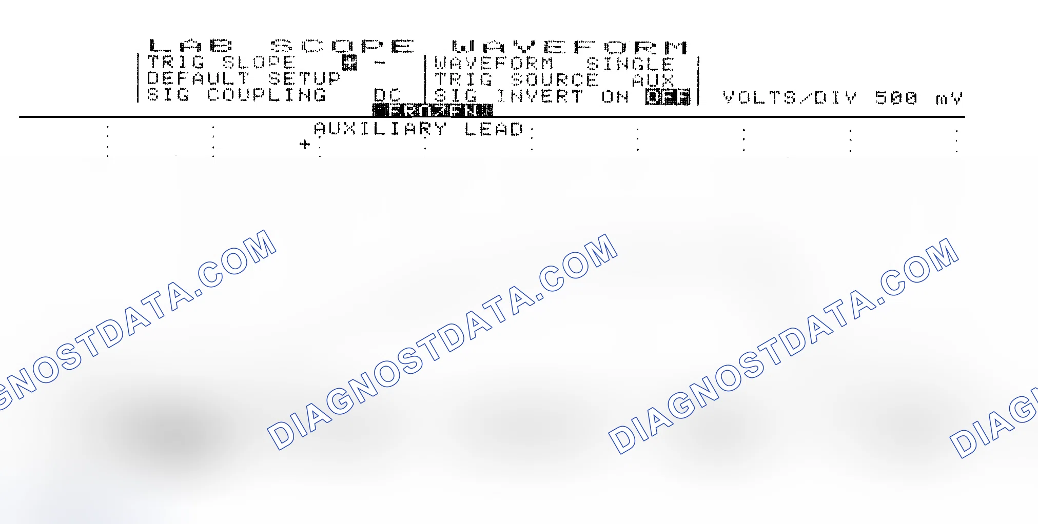 Scheme 14: Single Injector w/Excessive Current Flow - Current Pattern