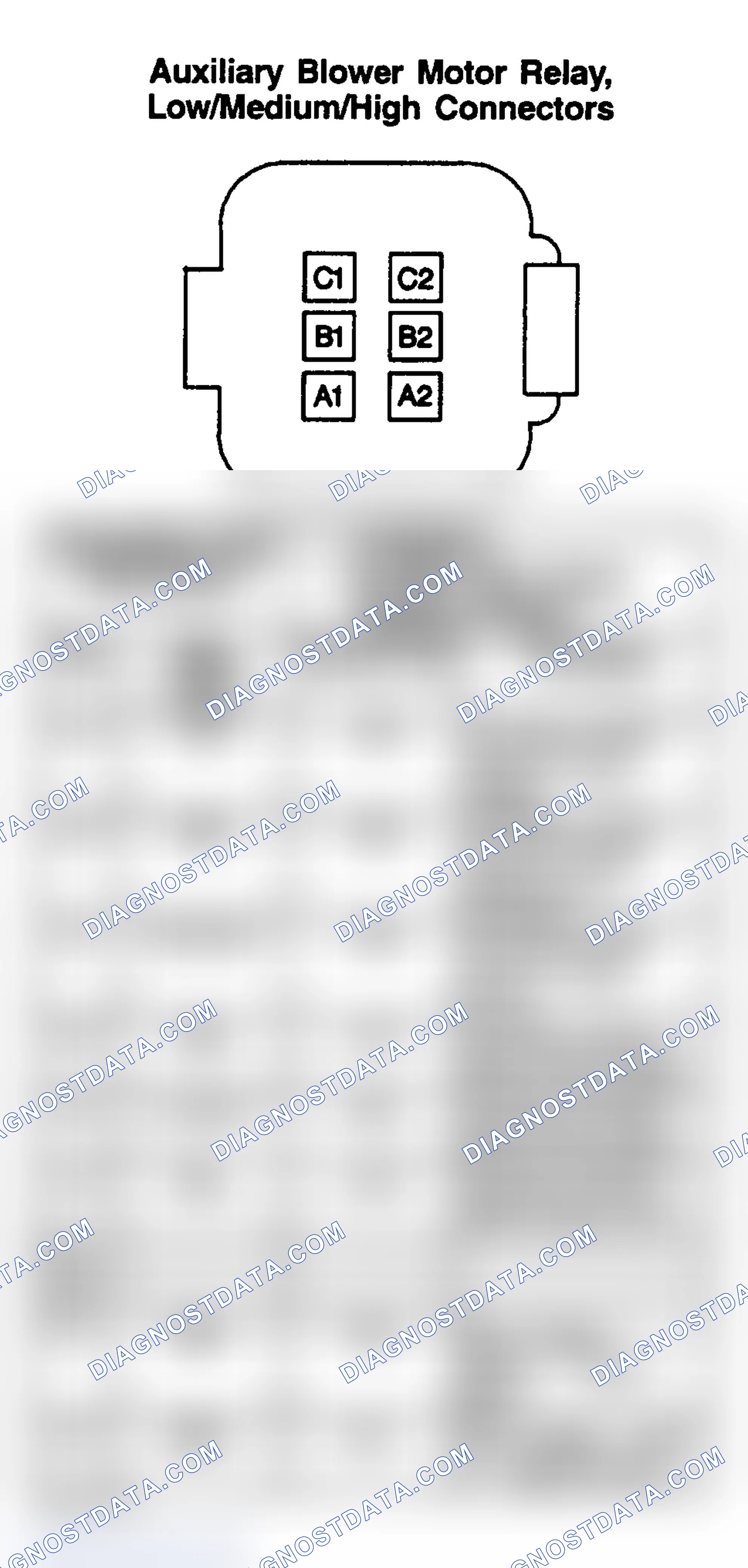 Scheme 119: AUXILIARY BLOWER MOTOR RELAY (LOW/MEDIUM/HIGH)
