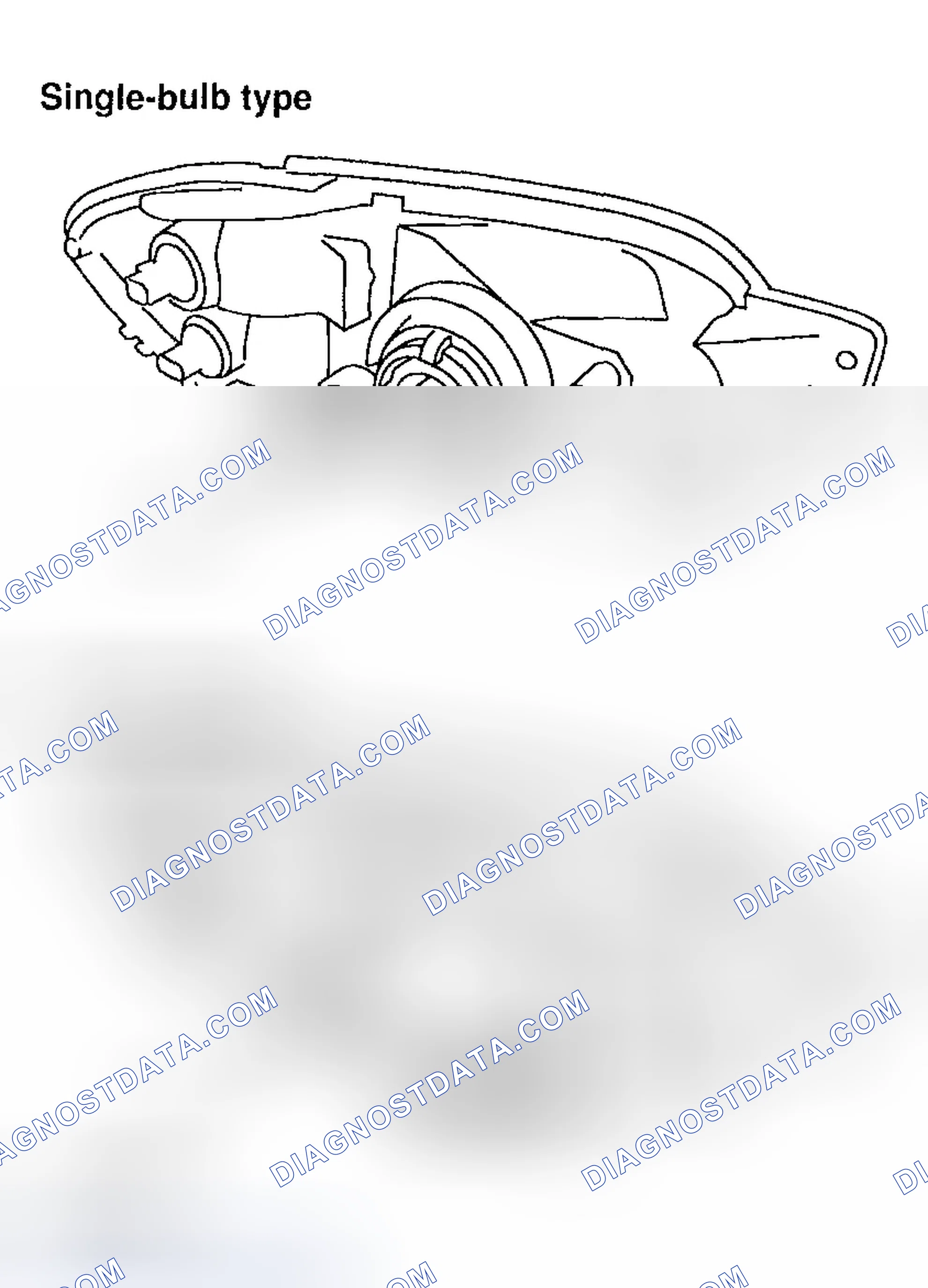 Scheme 100: Identifying Headlight Adjusting Screw