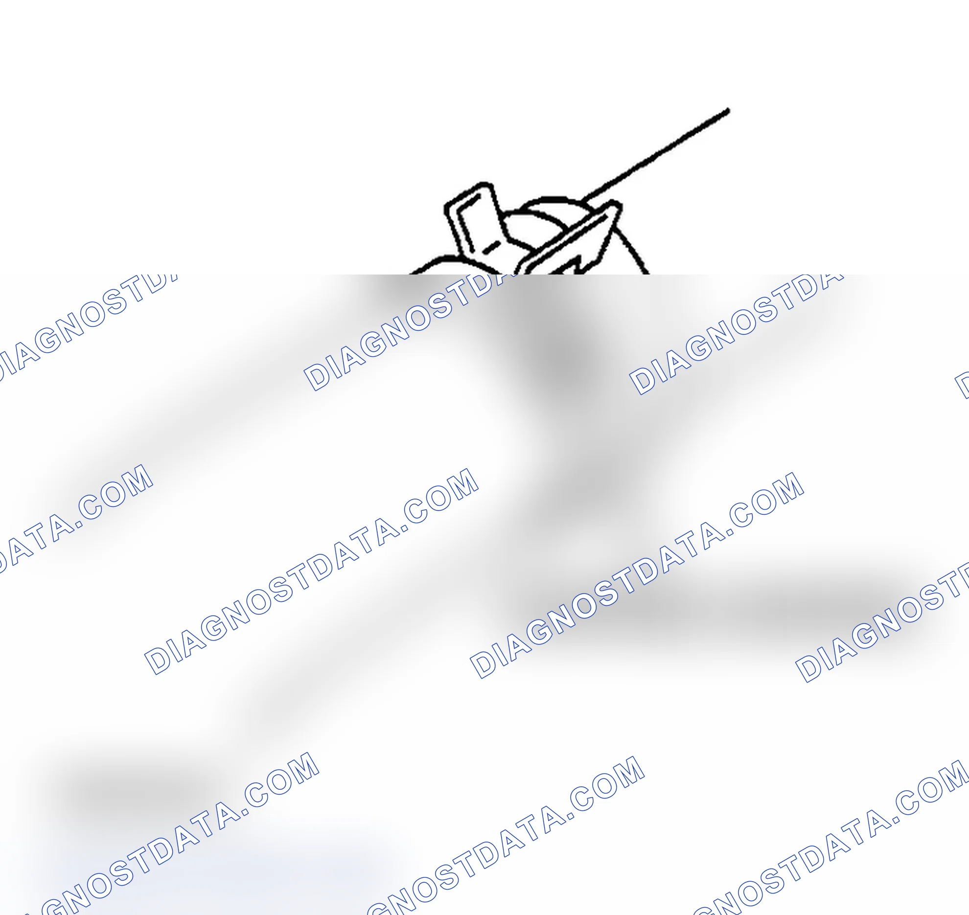 Scheme 59: << A >> RADIATOR UPPER HOSE DISCONNECTION