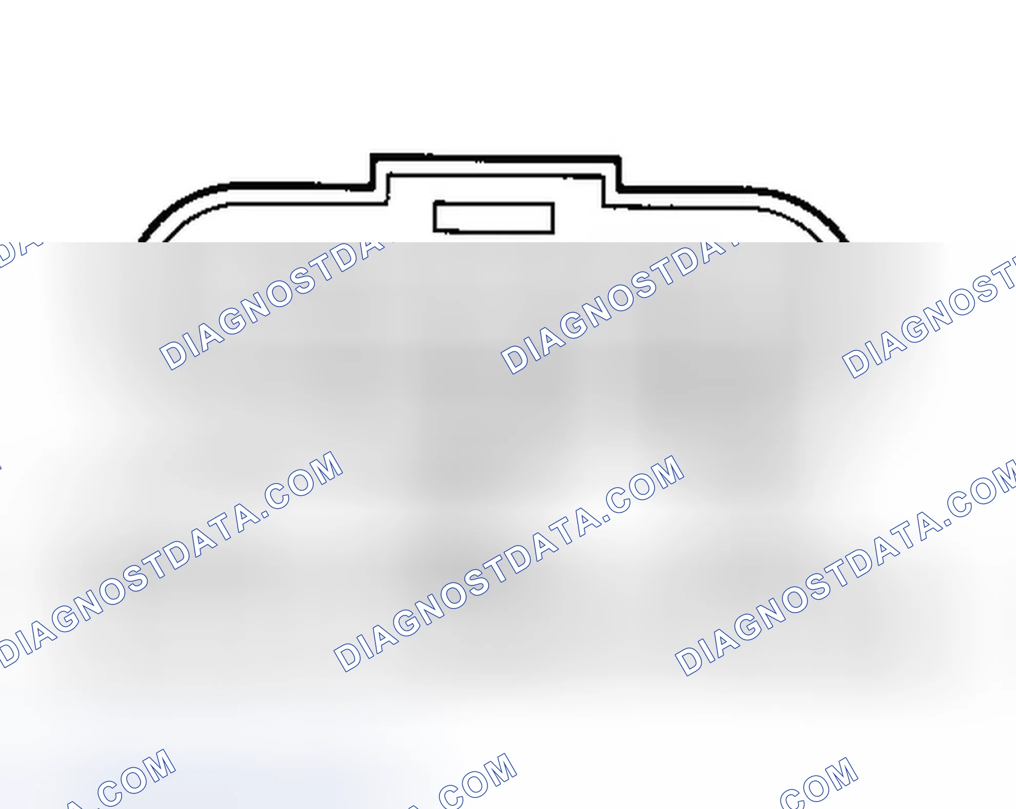 Scheme 105: IAT Sensor Circuit & Connector Terminal ID (IAT - 2.5L)