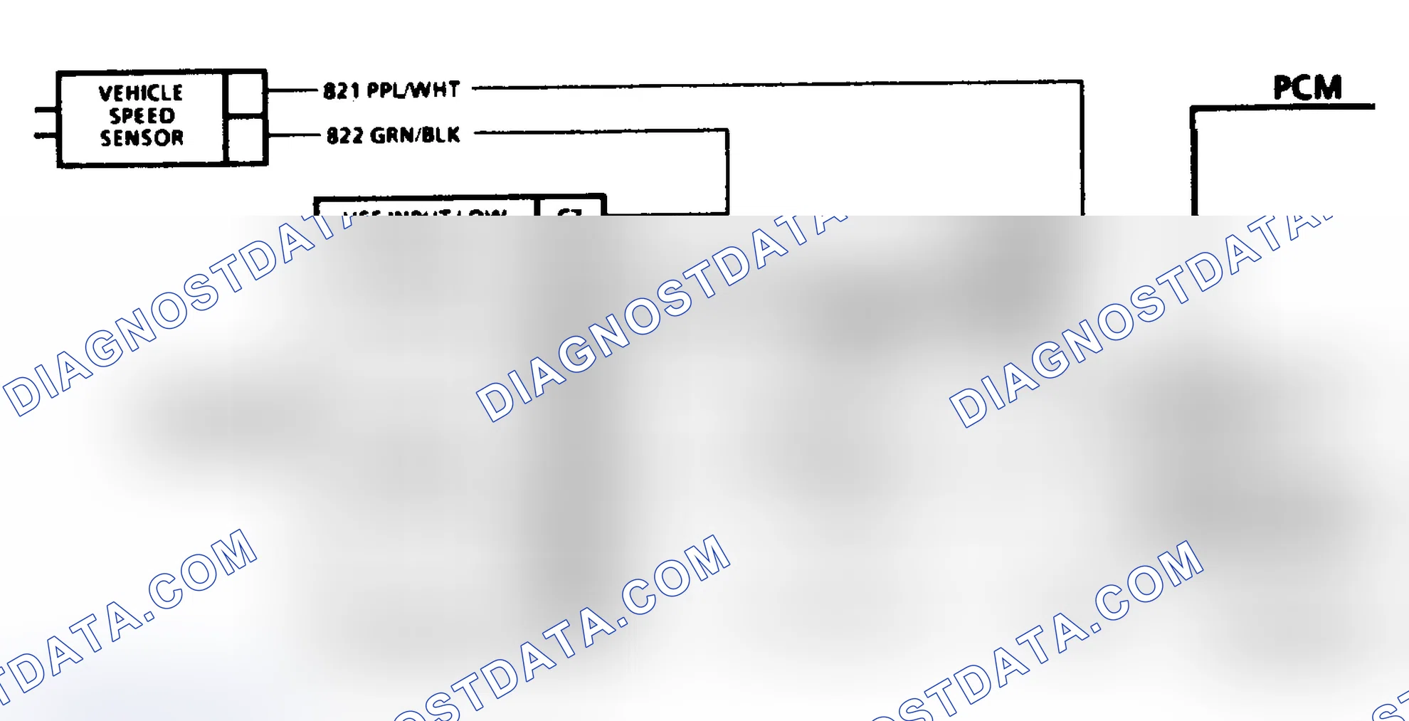 Scheme 18: Code 24, Schematic ("S" & "T" Series Utility Vehicles M/T) Vehicle Speed Sensor