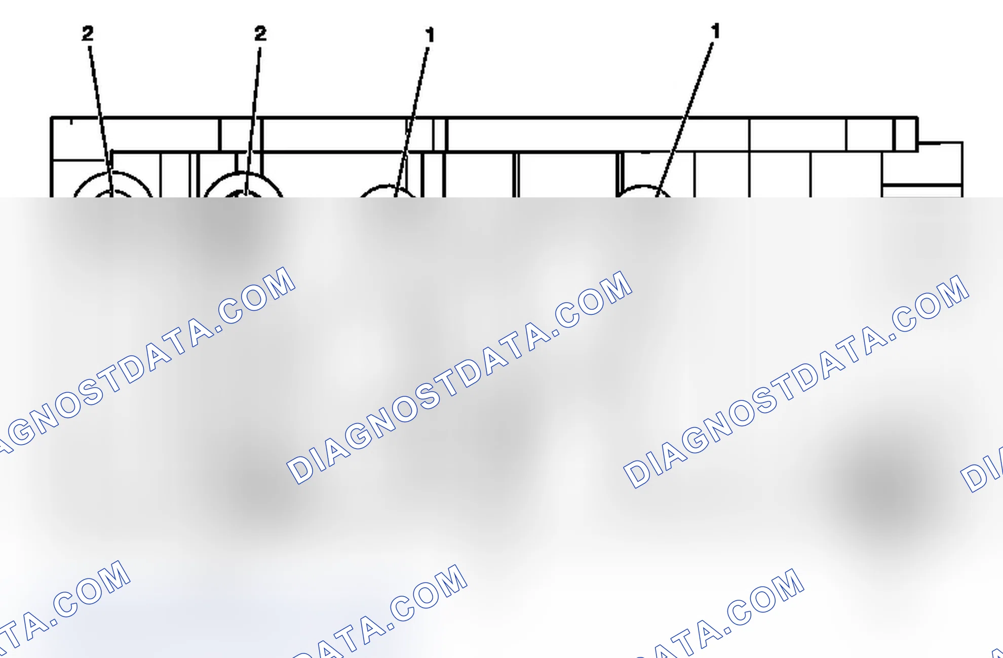 Scheme 412: Cylinder Head - Rear View