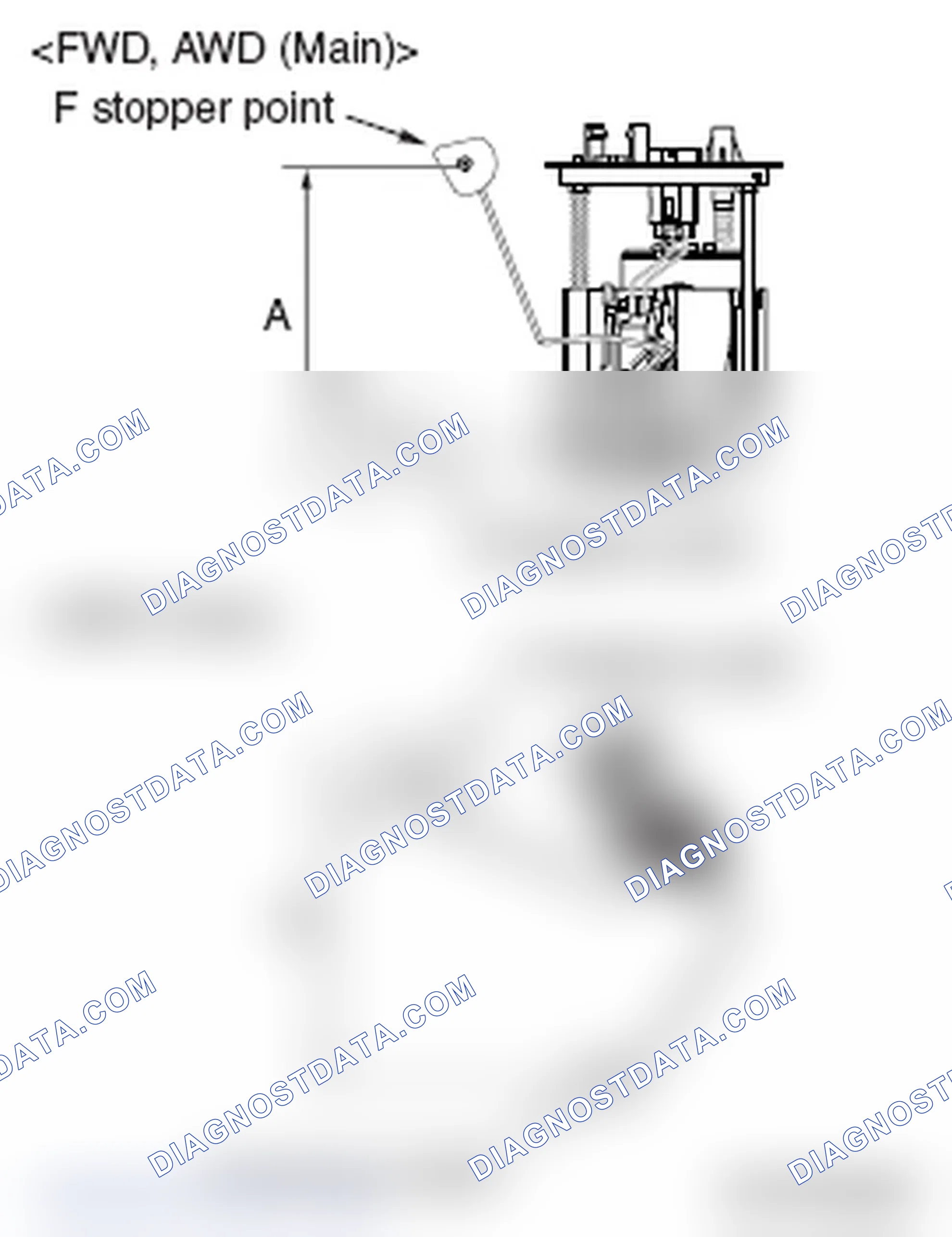 Scheme 107: FUEL LEVEL SENSOR FLOAT HEIGHT