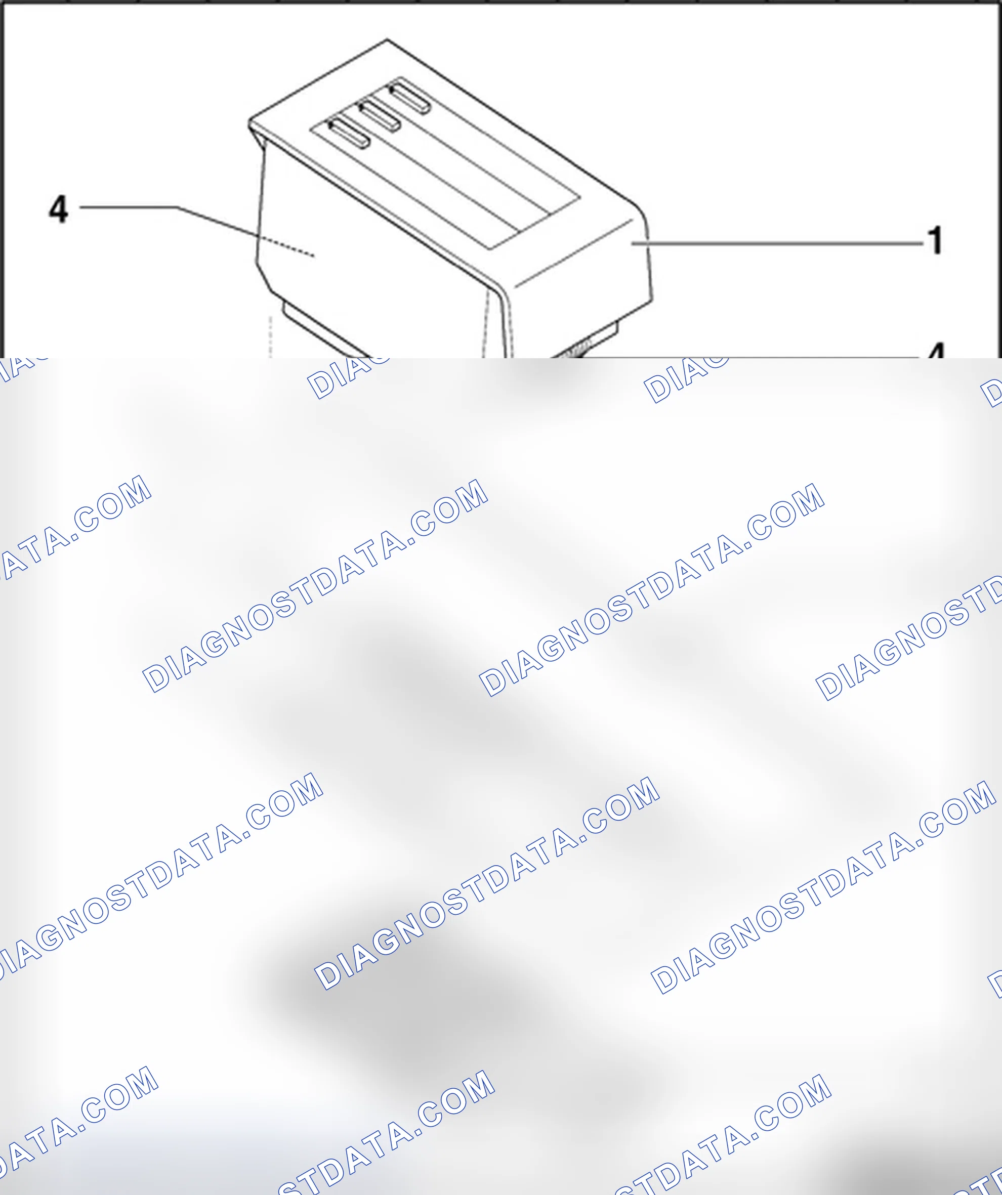Scheme 54: Cassette tray, assembly overview