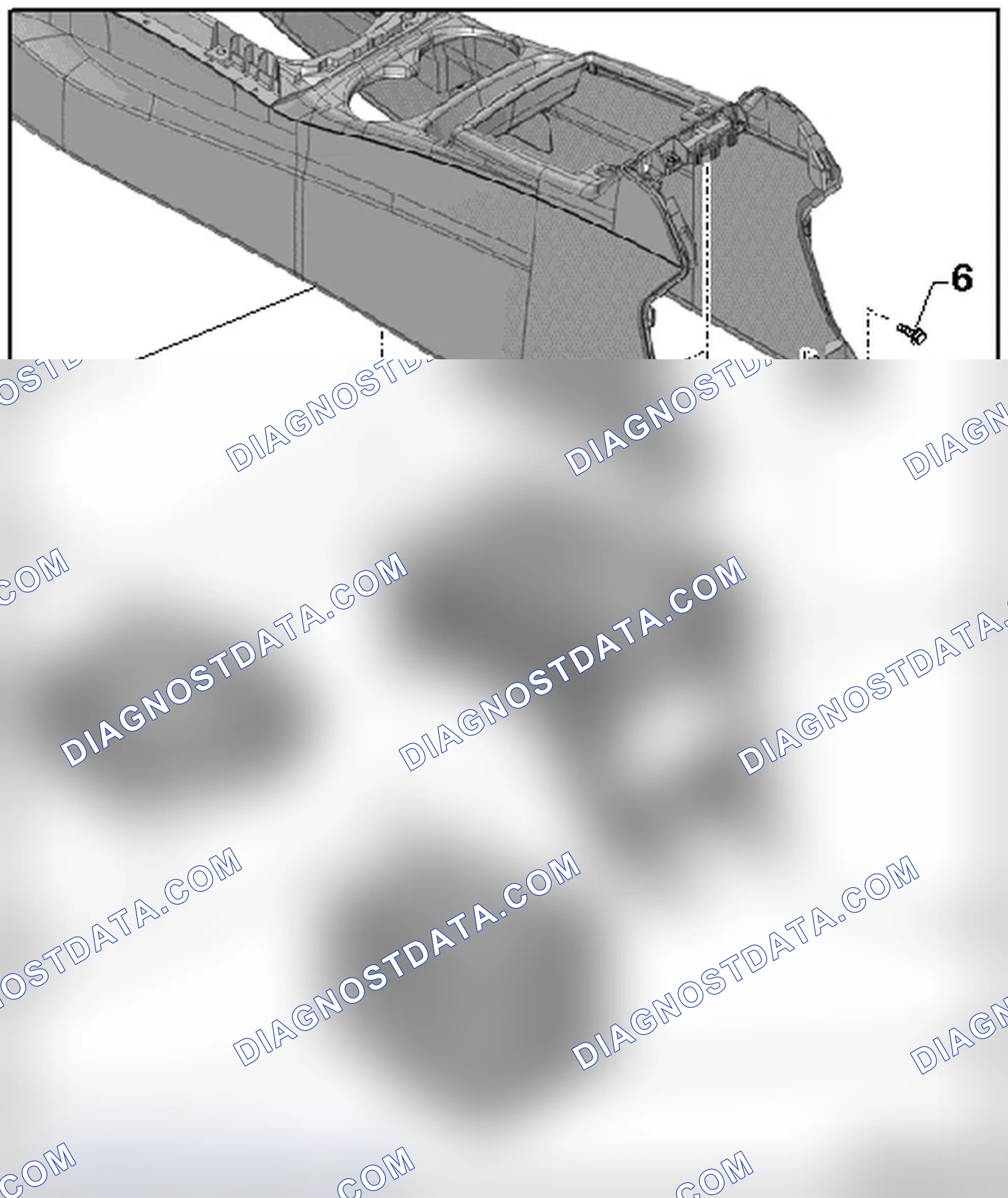 Scheme 10: CENTER CONSOLE STORAGE COMPARTMENT OVERVIEW